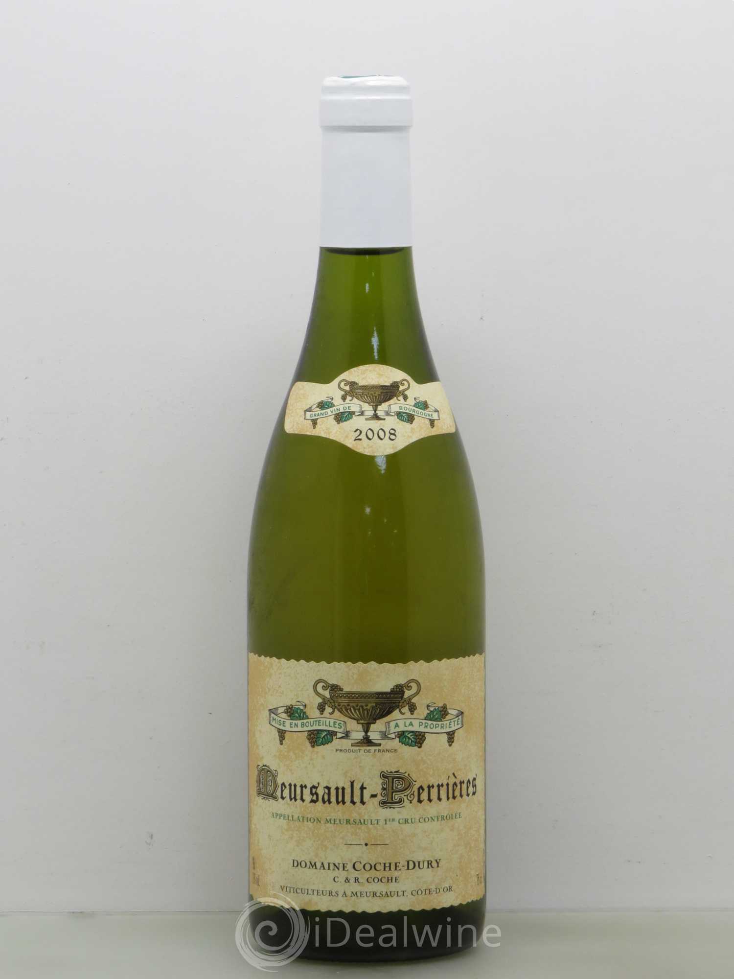 Meursault 1er Cru Perrières Coche Dury (Domaine) 2008 - Lot de 1 bouteille - 0