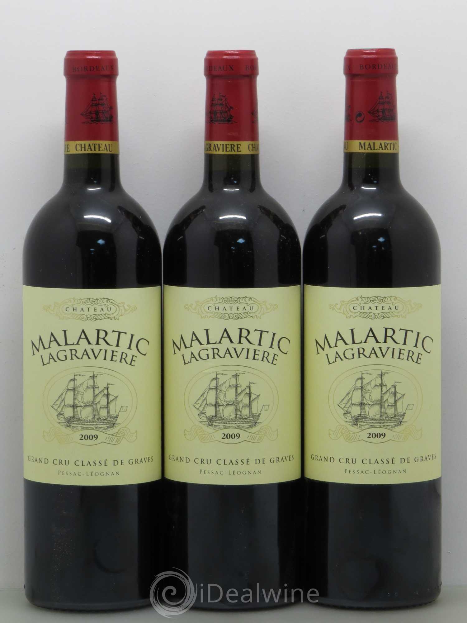 Château Malartic-Lagravière Cru Classé de Graves 2009 - Lot de 12 bouteilles - 1
