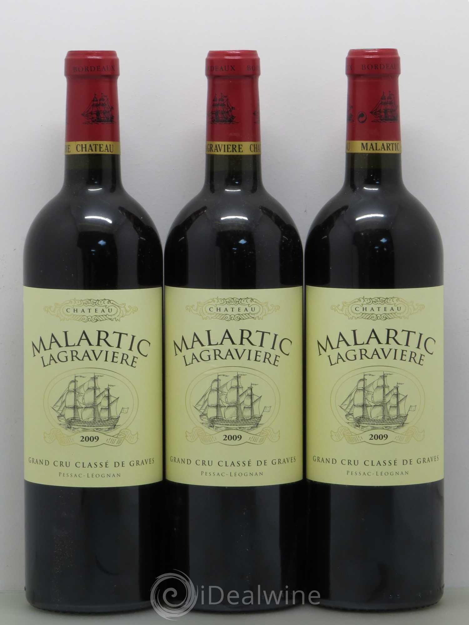 Château Malartic-Lagravière Cru Classé de Graves 2009 - Lot de 12 bouteilles - 2