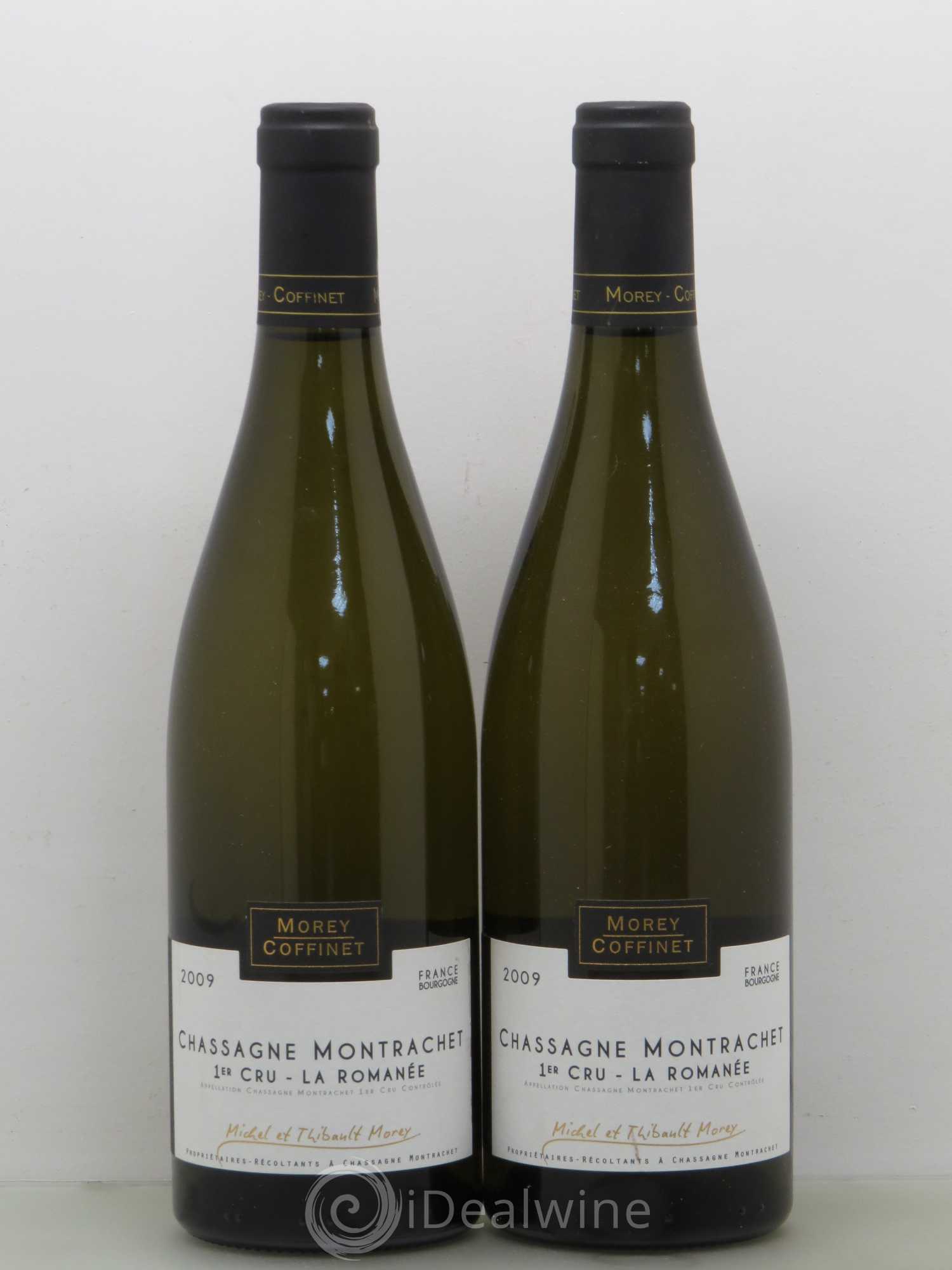 Chassagne-Montrachet 1er Cru La Romanée Morey-Coffinet (Domaine) 2009 - Lot de 2 bouteilles - 0