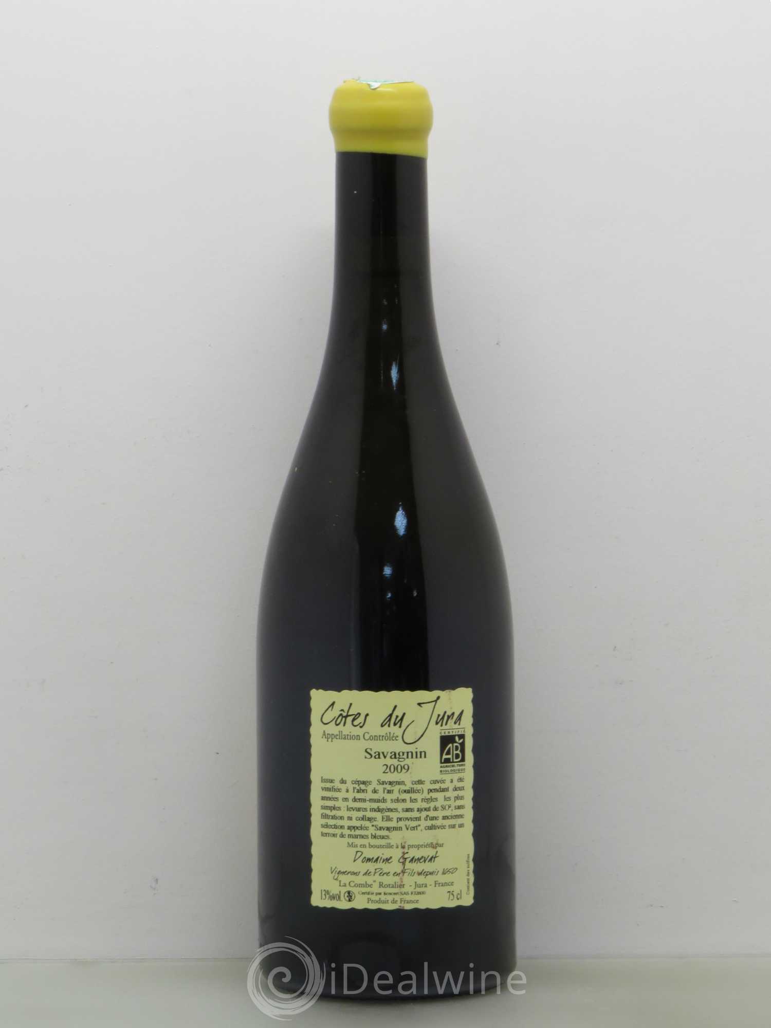 Côtes du Jura Les Chalasses Marnes Bleues Jean-François Ganevat (Domaine) 2009 - Lot de 1 bouteille - 1