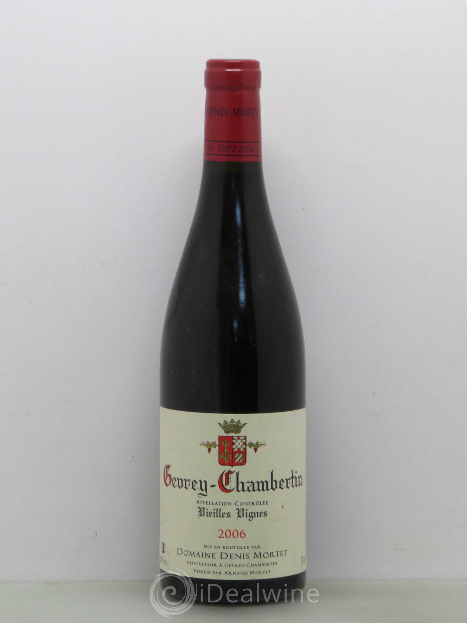 Gevrey-Chambertin Vieilles vignes Denis Mortet (Domaine) 2006 - Lot de 1 bouteille - 0