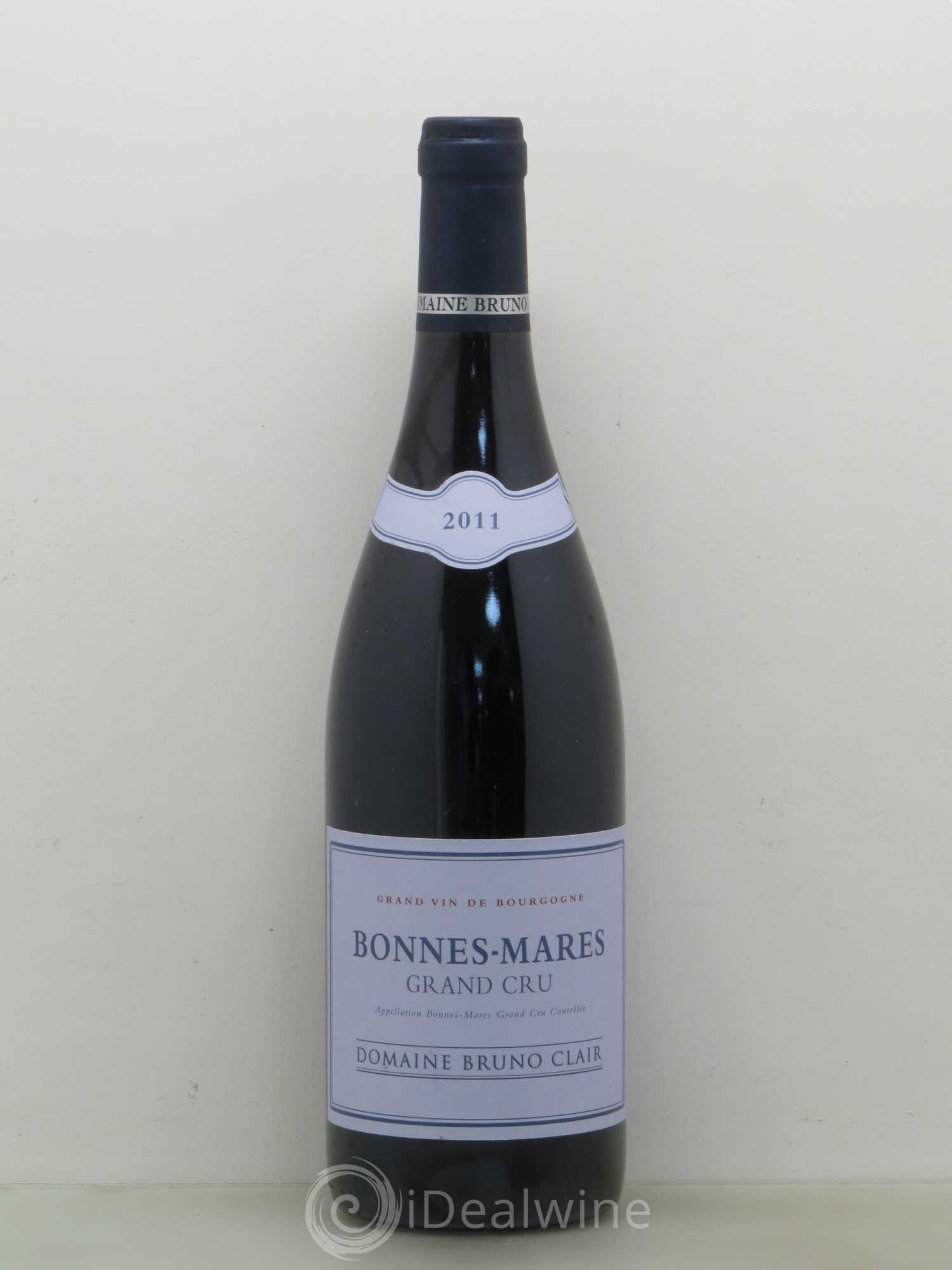 Bonnes-Mares Grand Cru Bruno Clair (Domaine) 2011 - Lot de 1 bouteille - 0