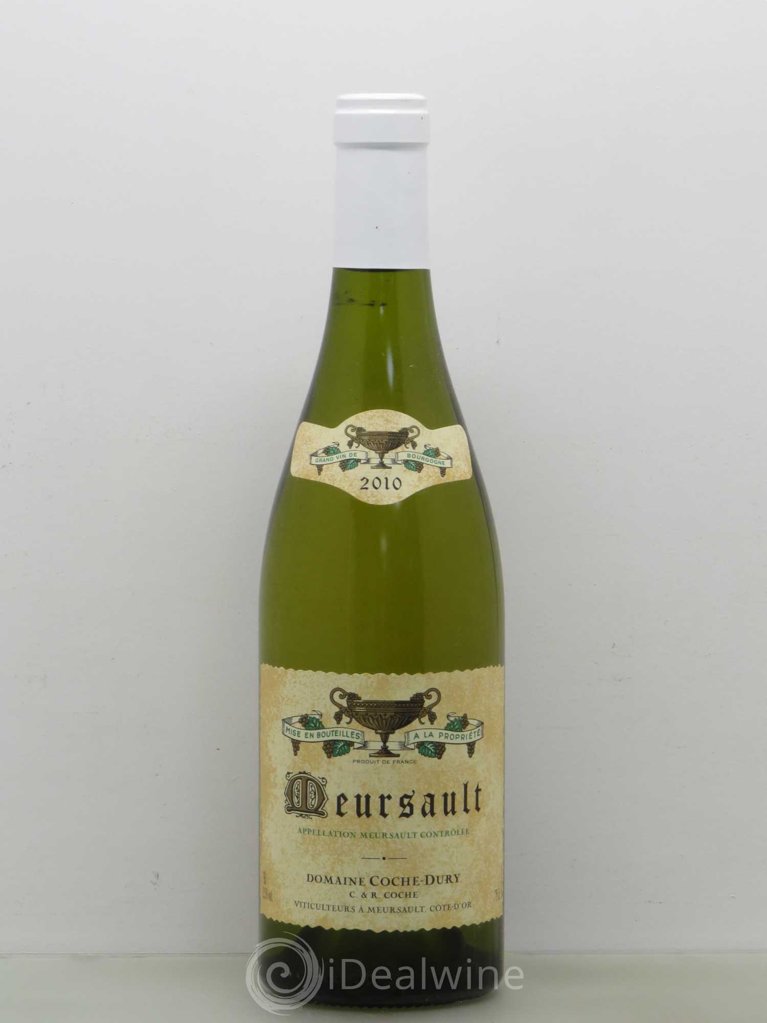Meursault Coche Dury (Domaine) 2010 - Lot de 1 bouteille - 0