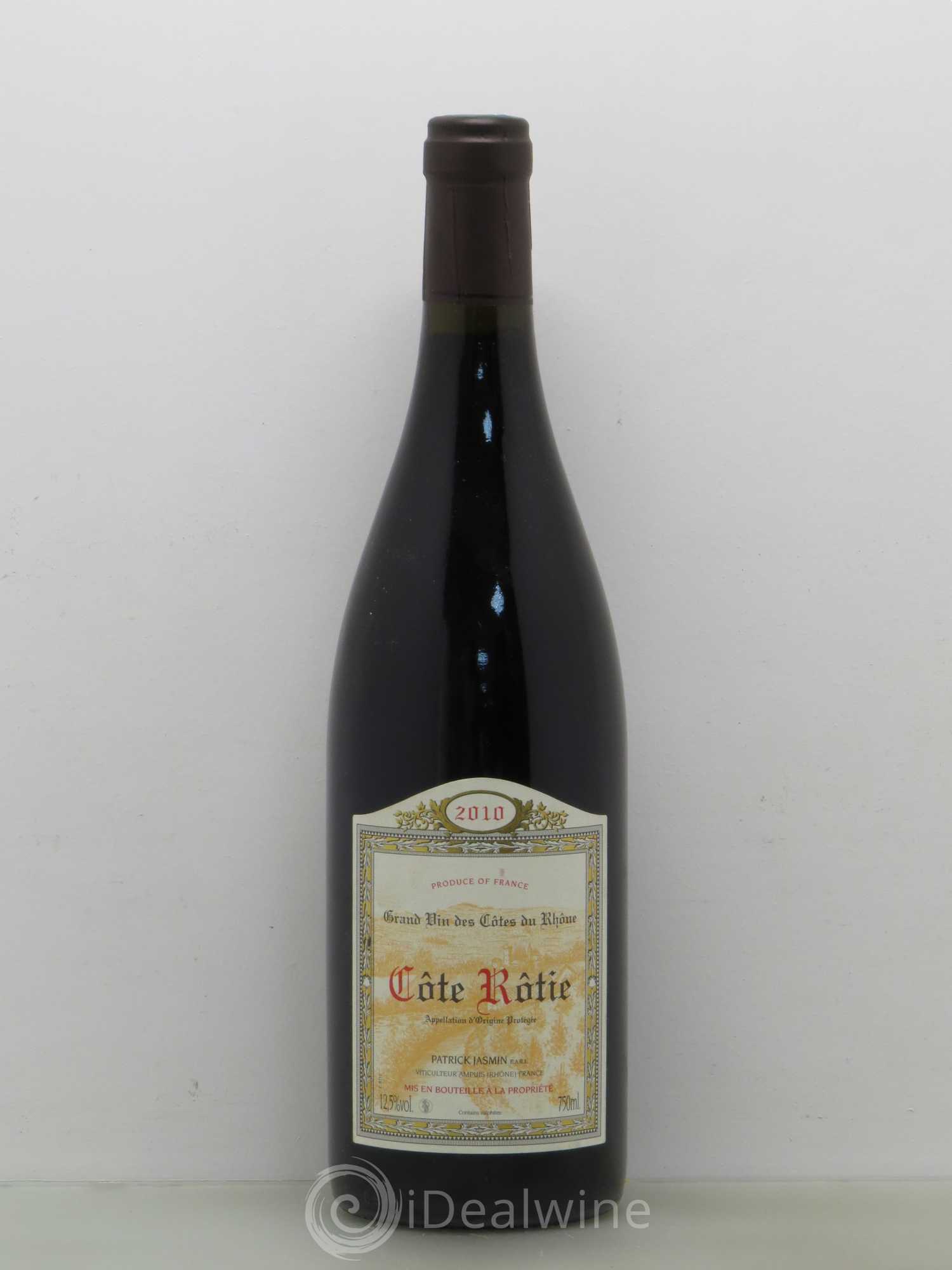 Côte-Rôtie Jasmin (Domaine) 2010 - Lot de 1 bouteille - 0