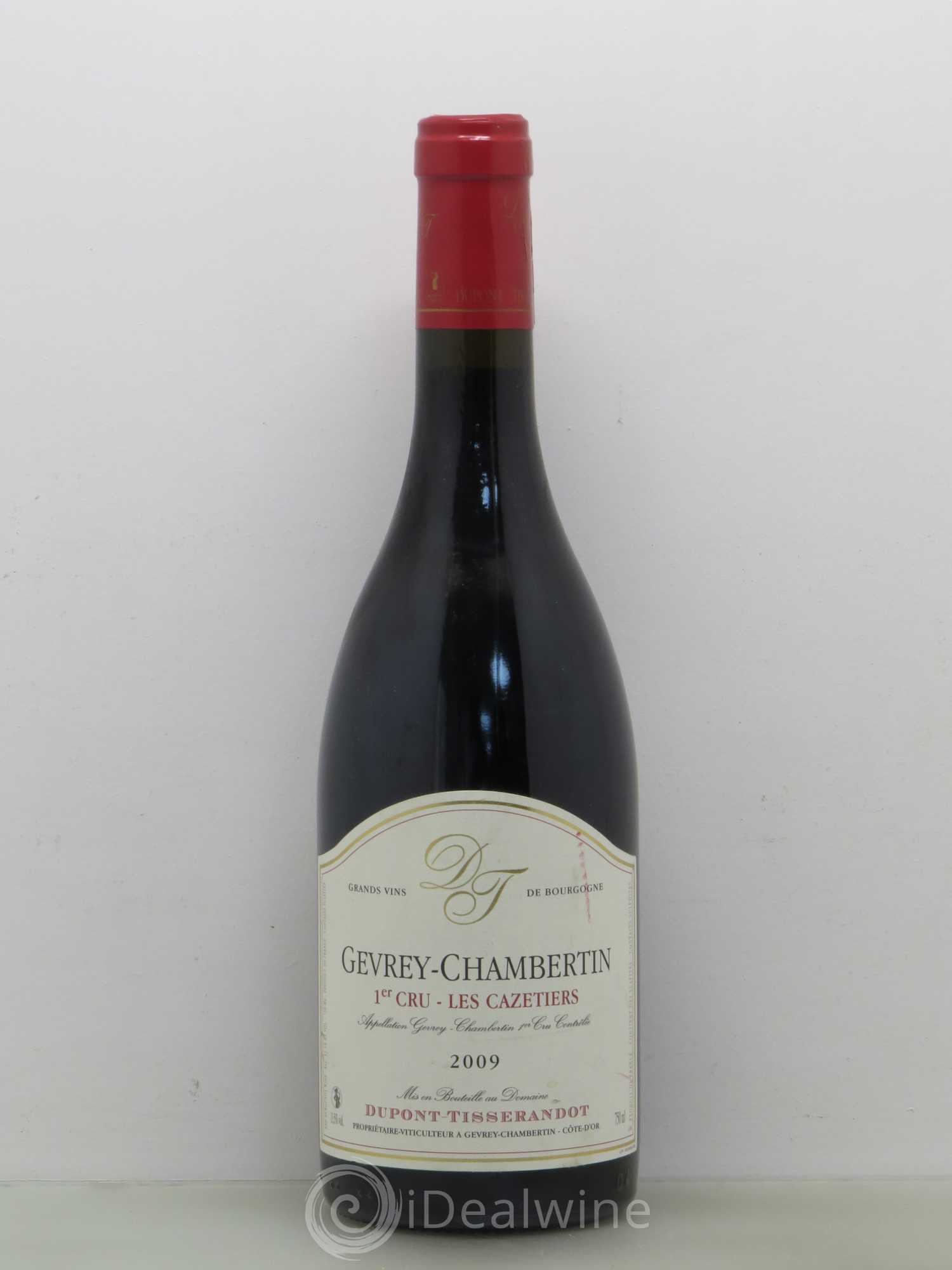 Gevrey-Chambertin 1er Cru Cazetiers Dupont-Tisserandot (Domaine) 2009 - Lot de 1 bouteille - 0