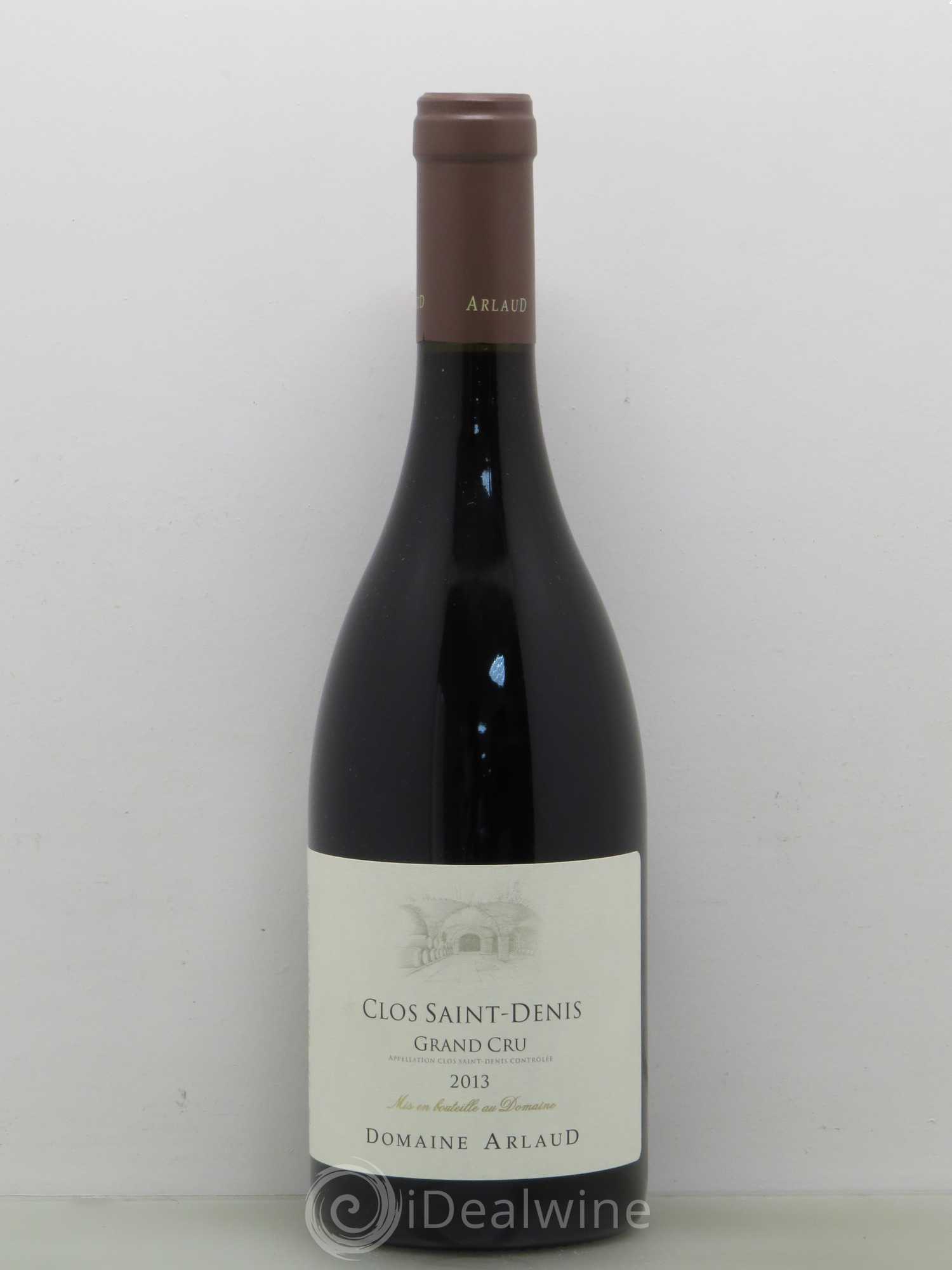 Clos Saint-Denis Grand Cru Arlaud 2013 - Lot de 1 bouteille - 0