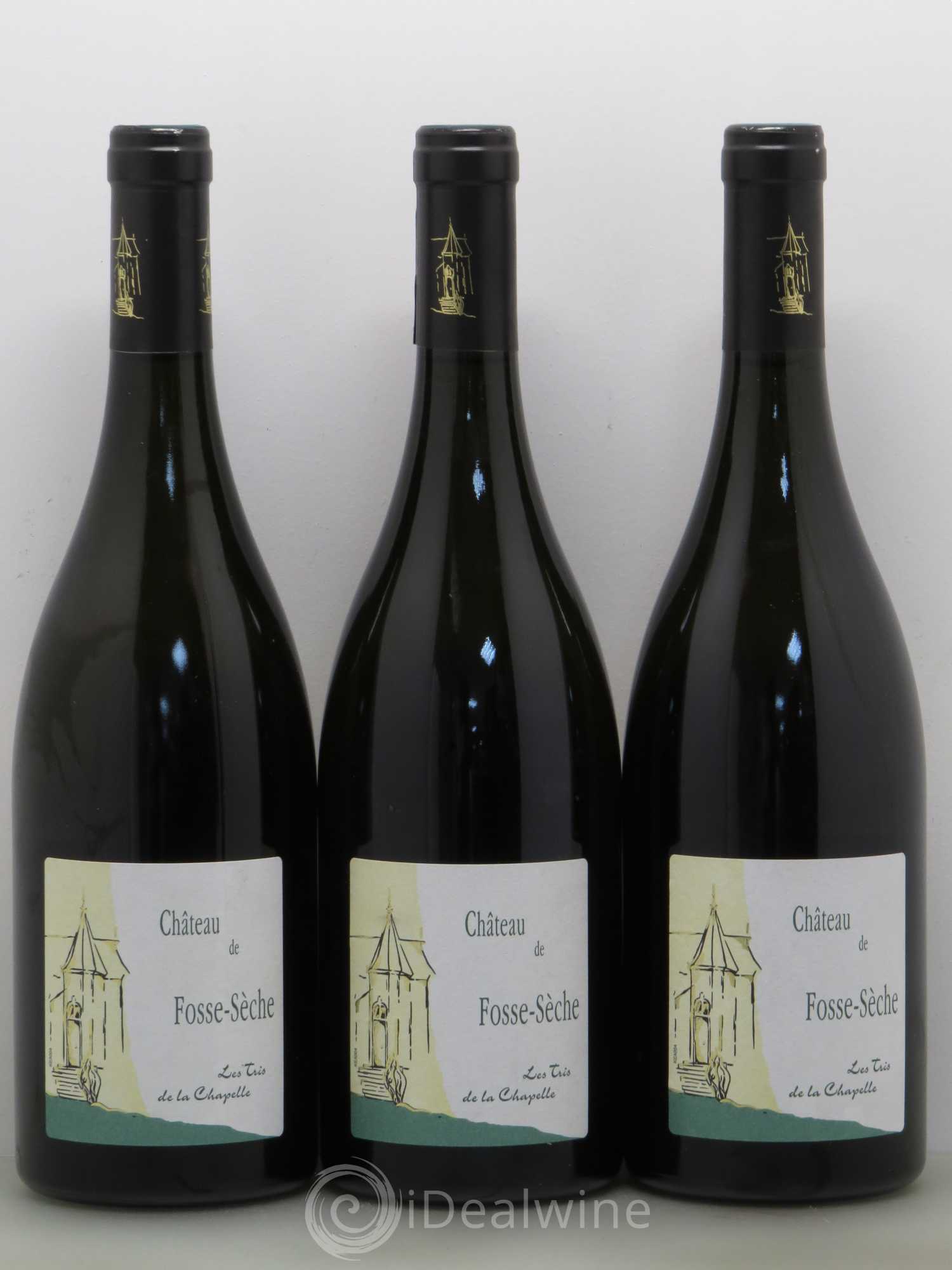 Saumur Les Tris De La Chapelle Château De Fosse Seche 2009 - Posten von 3 Flaschen - 0