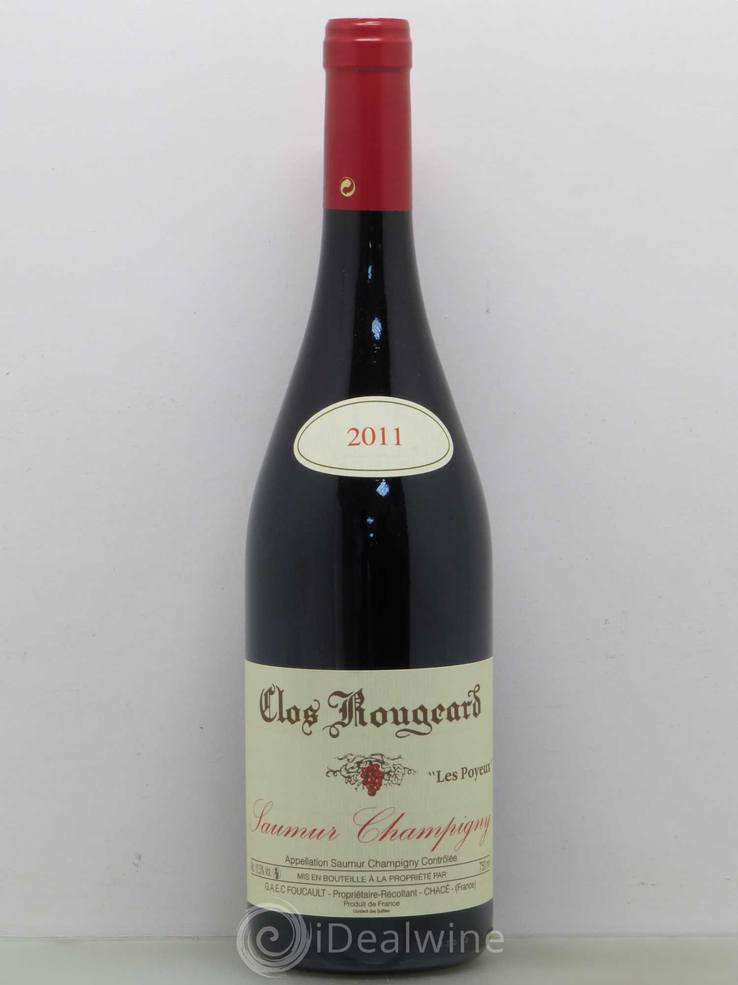 Saumur-Champigny Les Poyeux Clos Rougeard 2011 - Lot de 1 bouteille - 0