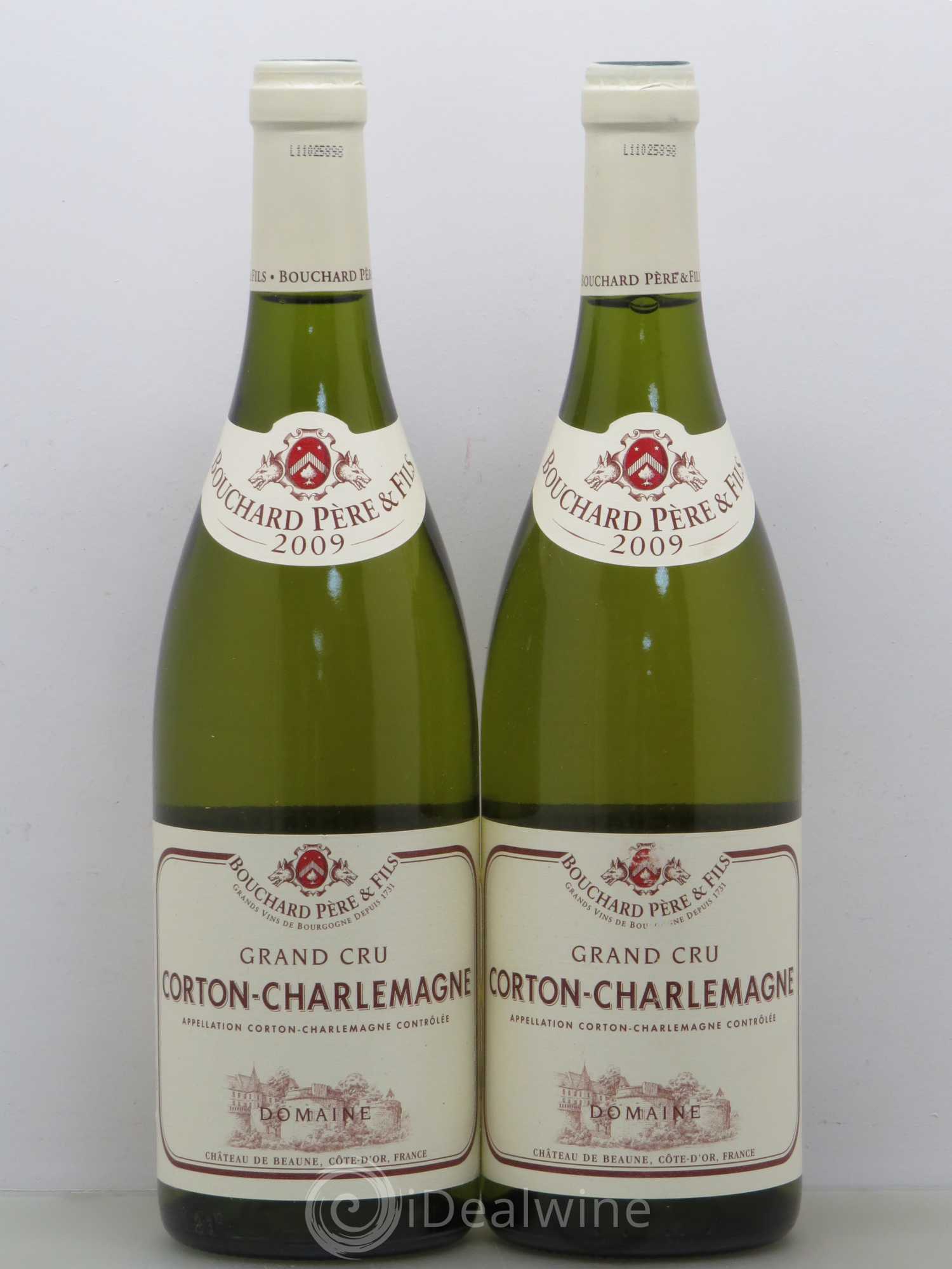 Corton-Charlemagne Grand Cru Bouchard Père & Fils 2009 - Lot de 2 bouteilles - 0