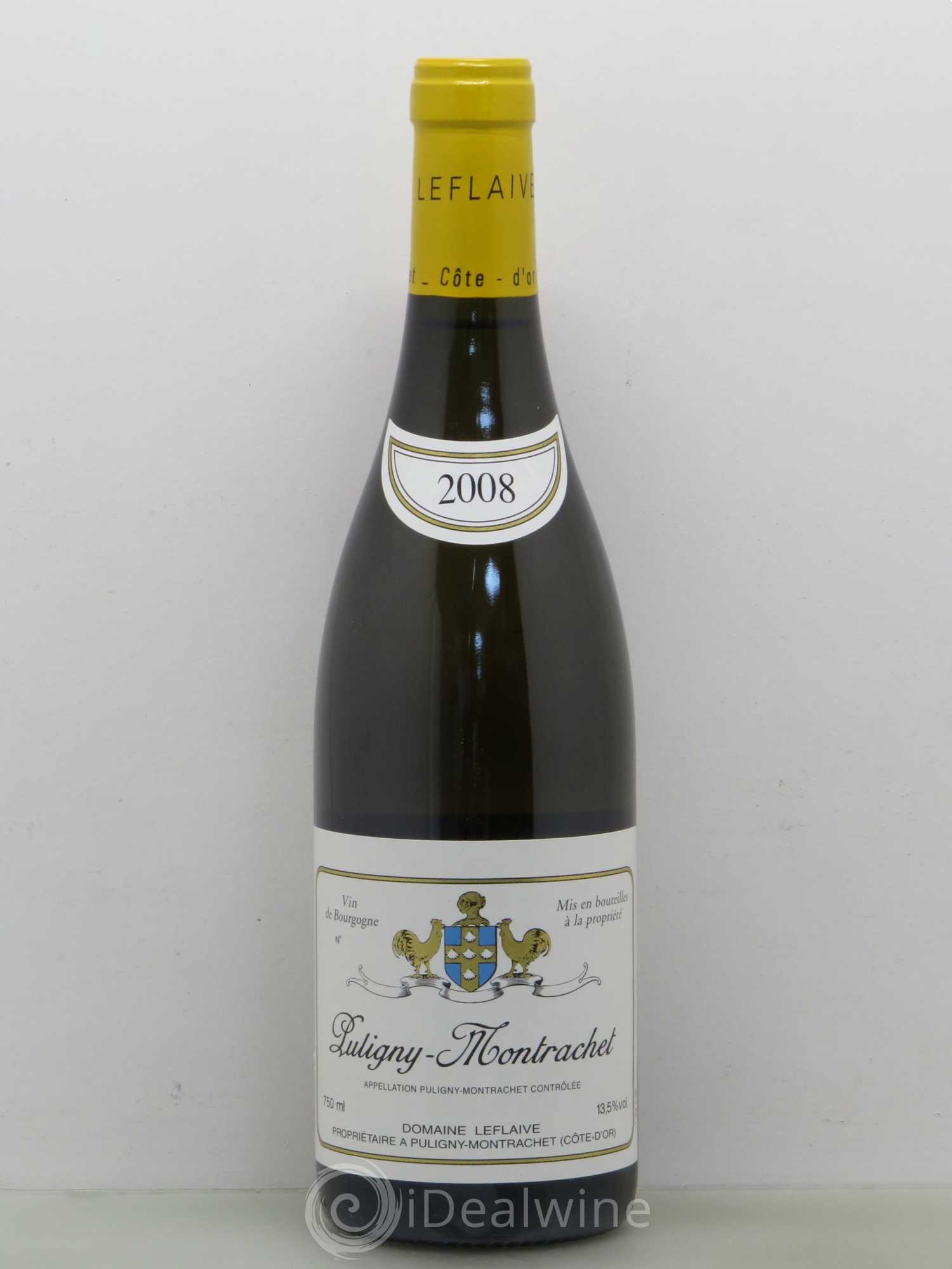 Puligny-Montrachet Leflaive (Domaine) 2008 - Lot de 1 bouteille - 0
