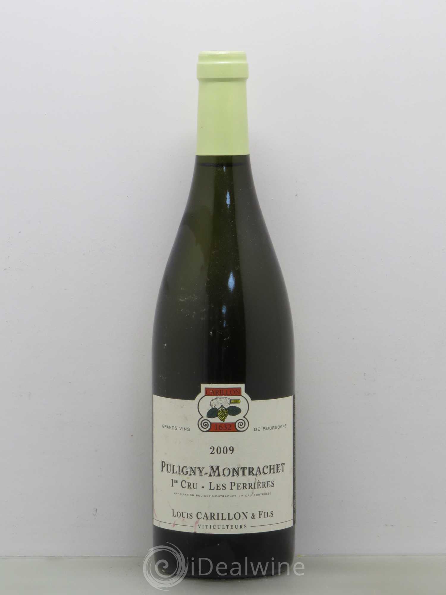Puligny-Montrachet 1er Cru Les Perrières Louis Carillon & Fils 2009 - Lot de 1 bouteille - 0