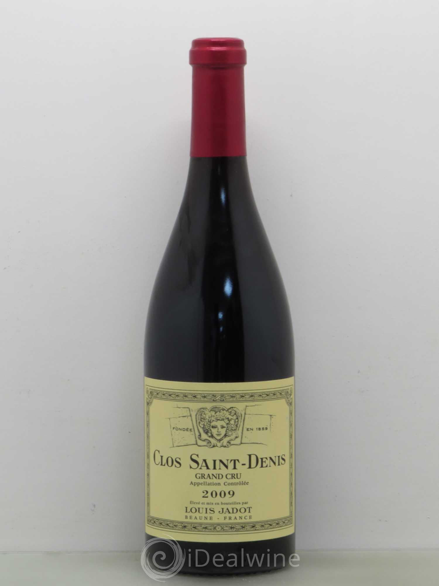Clos Saint-Denis Grand Cru Maison Louis Jadot 2009 - Lot de 1 bouteille - 0