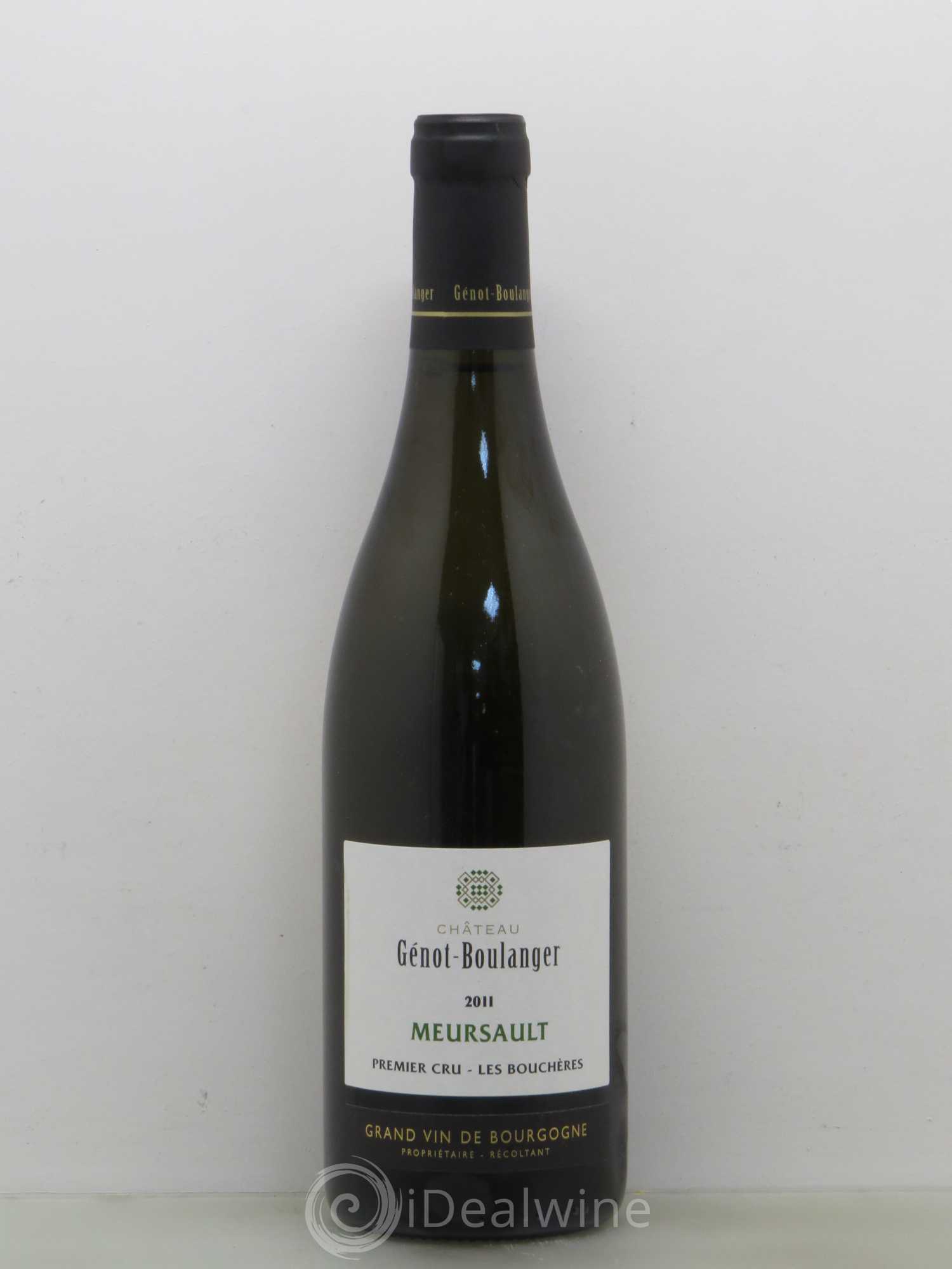 Meursault 1er Cru Les Boucheres Genot Boulanger 2011 - Posten von 1 Flasche - 0