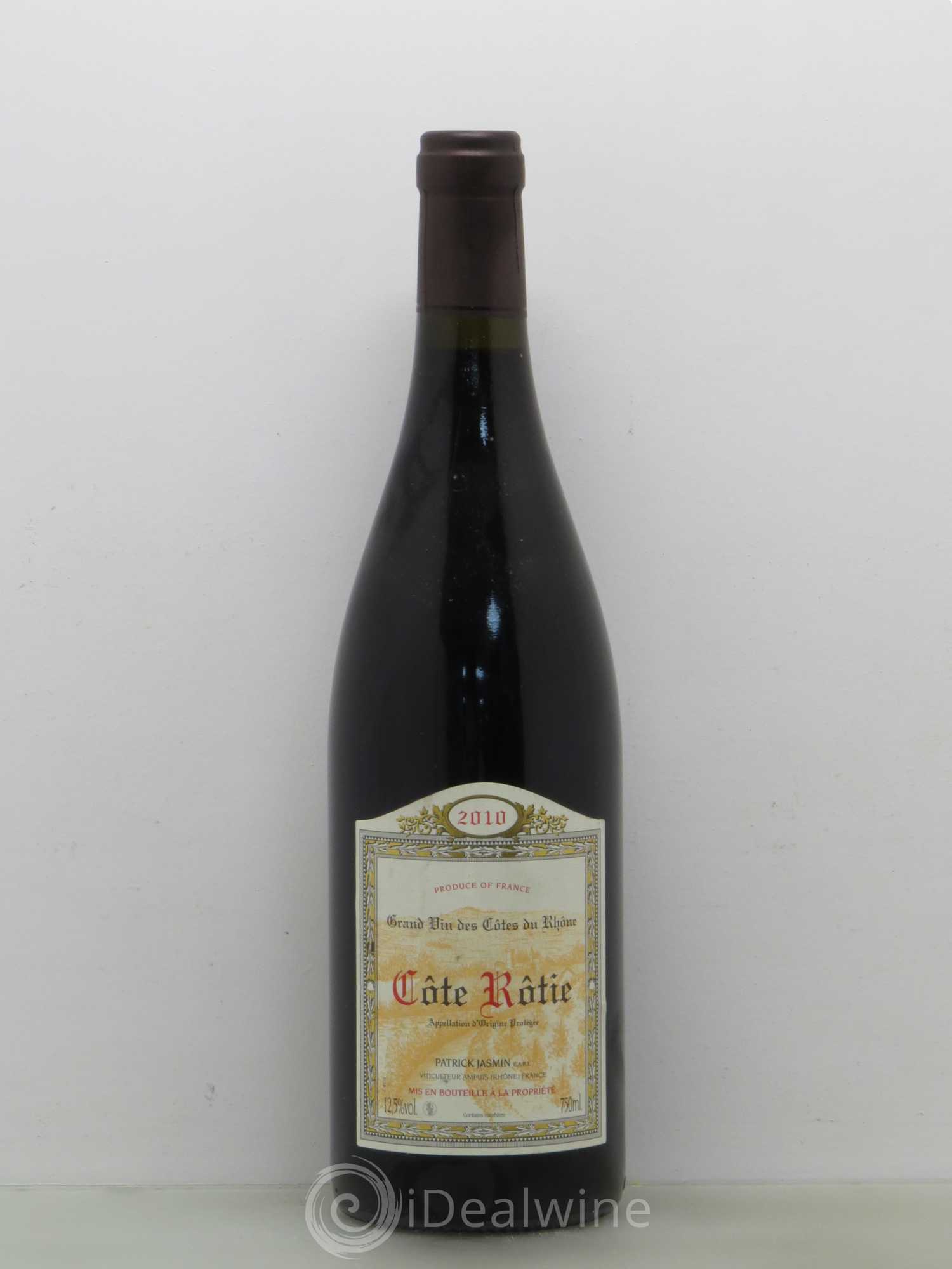 Côte-Rôtie Jasmin (Domaine) 2010 - Lot de 1 bouteille - 0