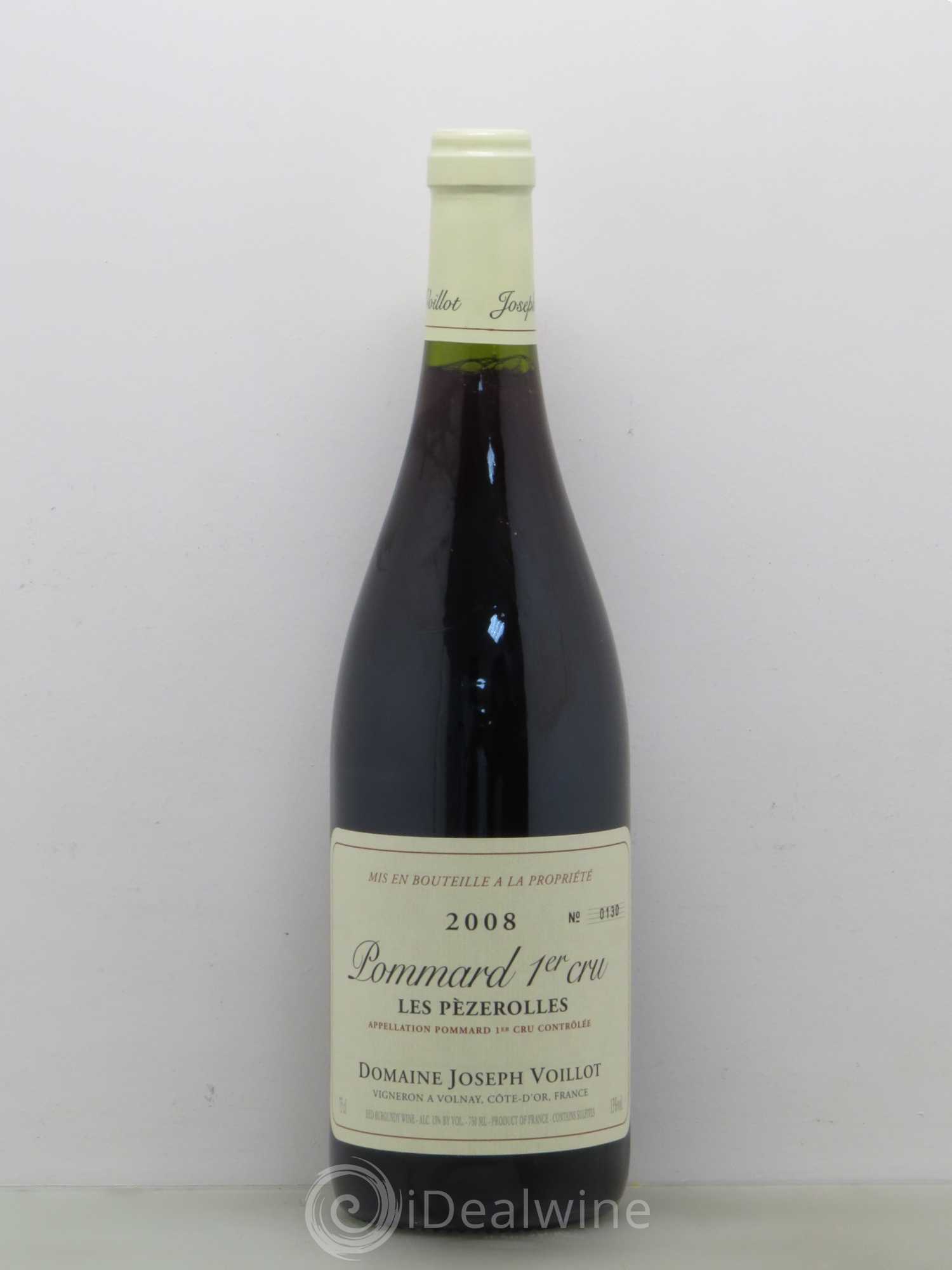 Pommard 1er Cru Les Pezerolles J Voillot 2008 - Posten von 1 Flasche - 0