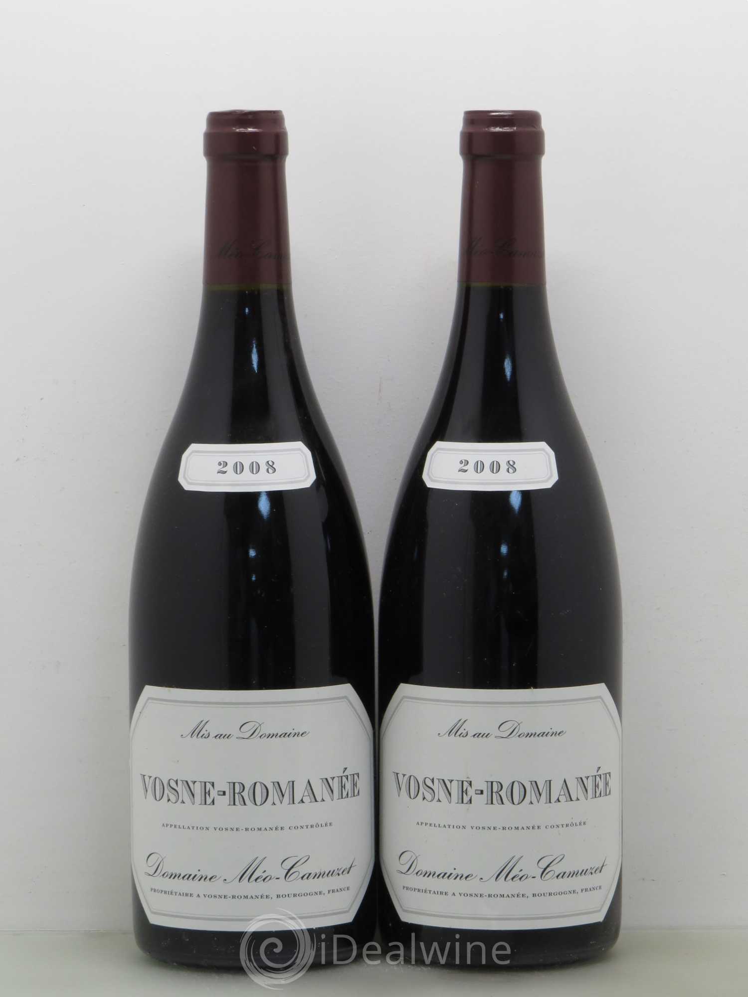 Vosne-Romanée Méo-Camuzet (Domaine) 2008 - Lot de 2 bouteilles - 0