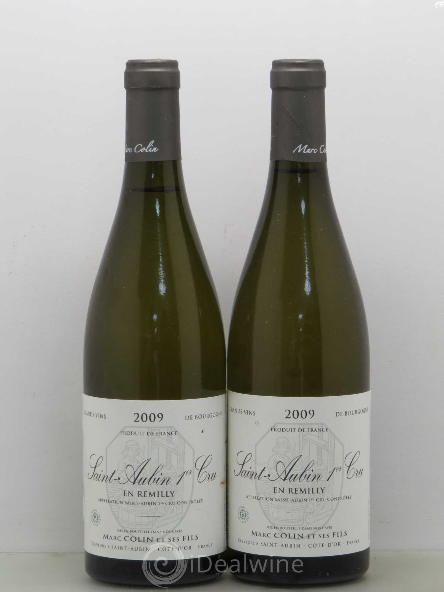Saint-Aubin 1er Cru En Rémilly Marc Colin & Fils 2009 - Posten von 2 Flaschen - 0