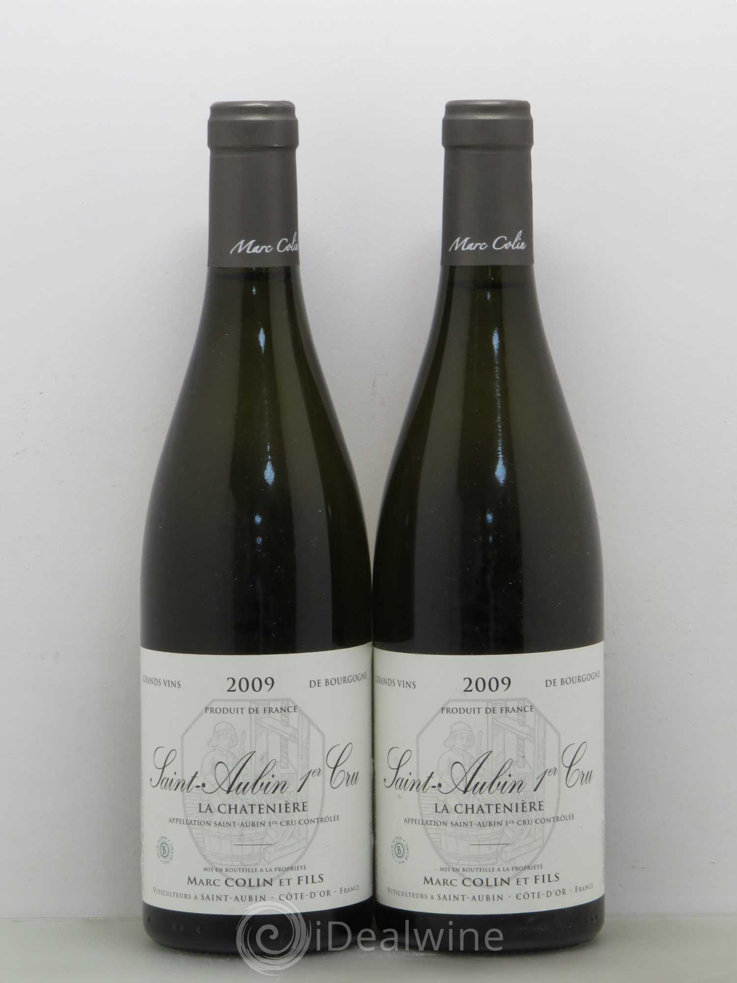 Saint-Aubin 1er Cru La Chatenière Marc Colin & Fils 2009 - Lot de 2 bouteilles - 0