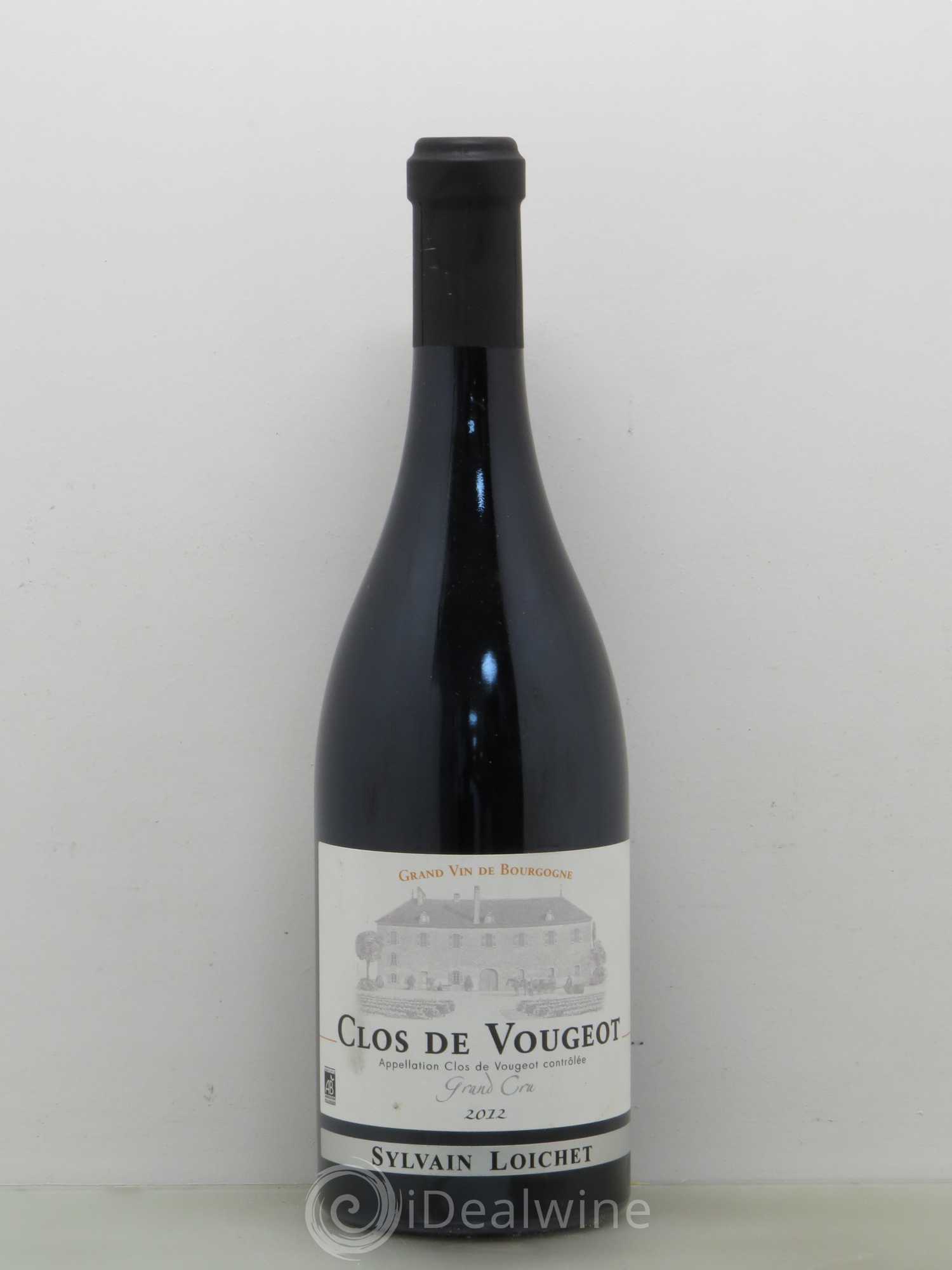 Clos de Vougeot Grand Cru Loichet (sans prix de réserve) 2012 - Posten von 1 Flasche - 0