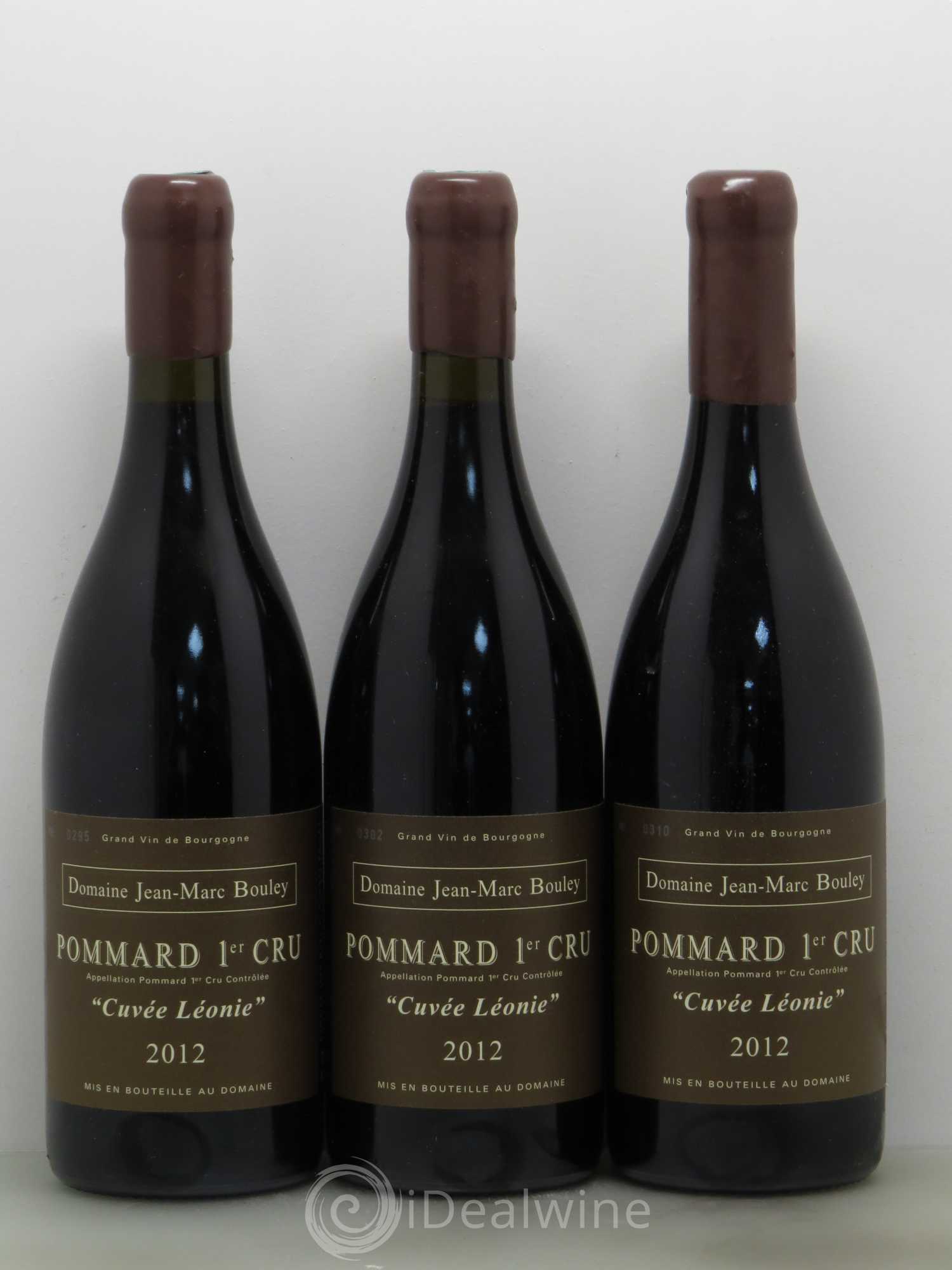 Pommard 1er Cru Cuvee Leonie Bouley (sans prix de réserve) 2012 - Posten von 3 Flaschen - 0