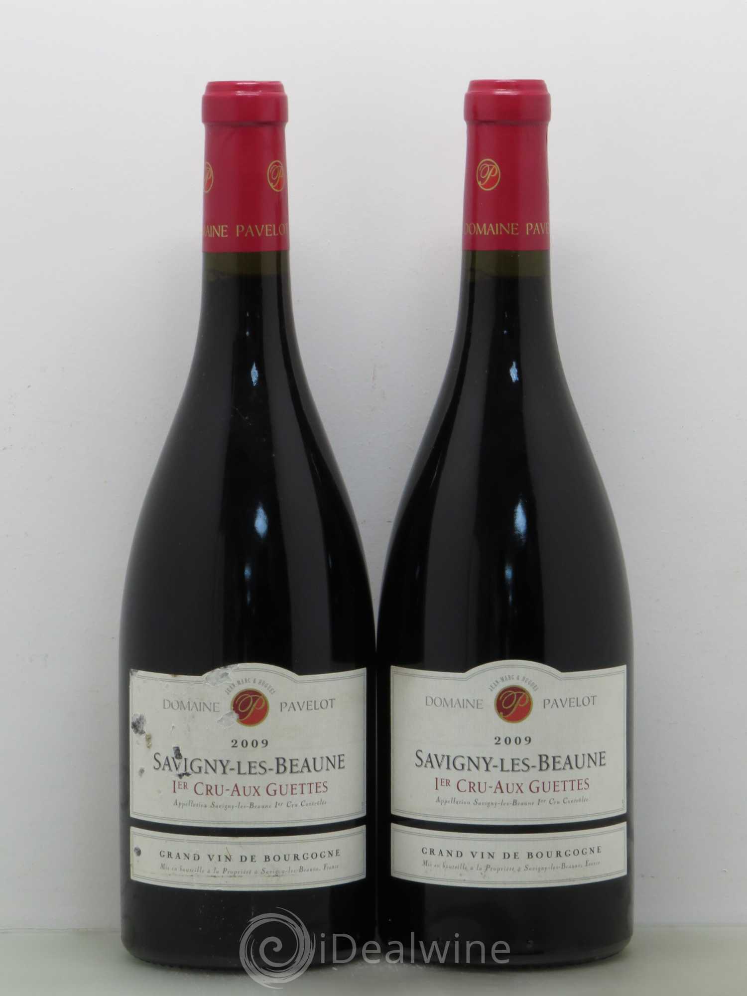 Savigny-lès-Beaune 1er Cru Aux Guettes Pavelot 2009 - Lot de 2 bouteilles - 0