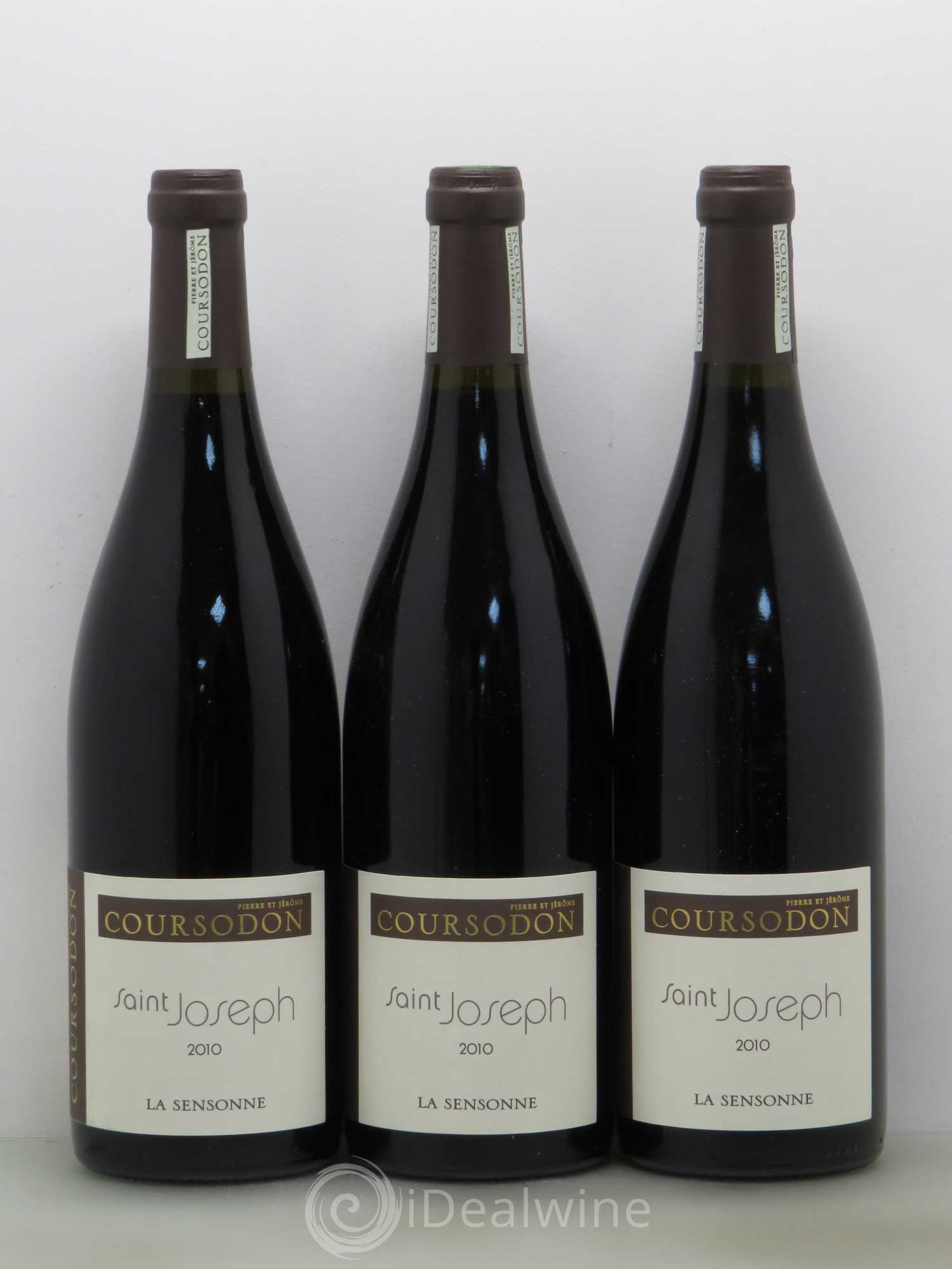 Saint-Joseph La Sensonne Pierre et Jérôme Coursodon 2010 - Lot de 6 bouteilles - 1