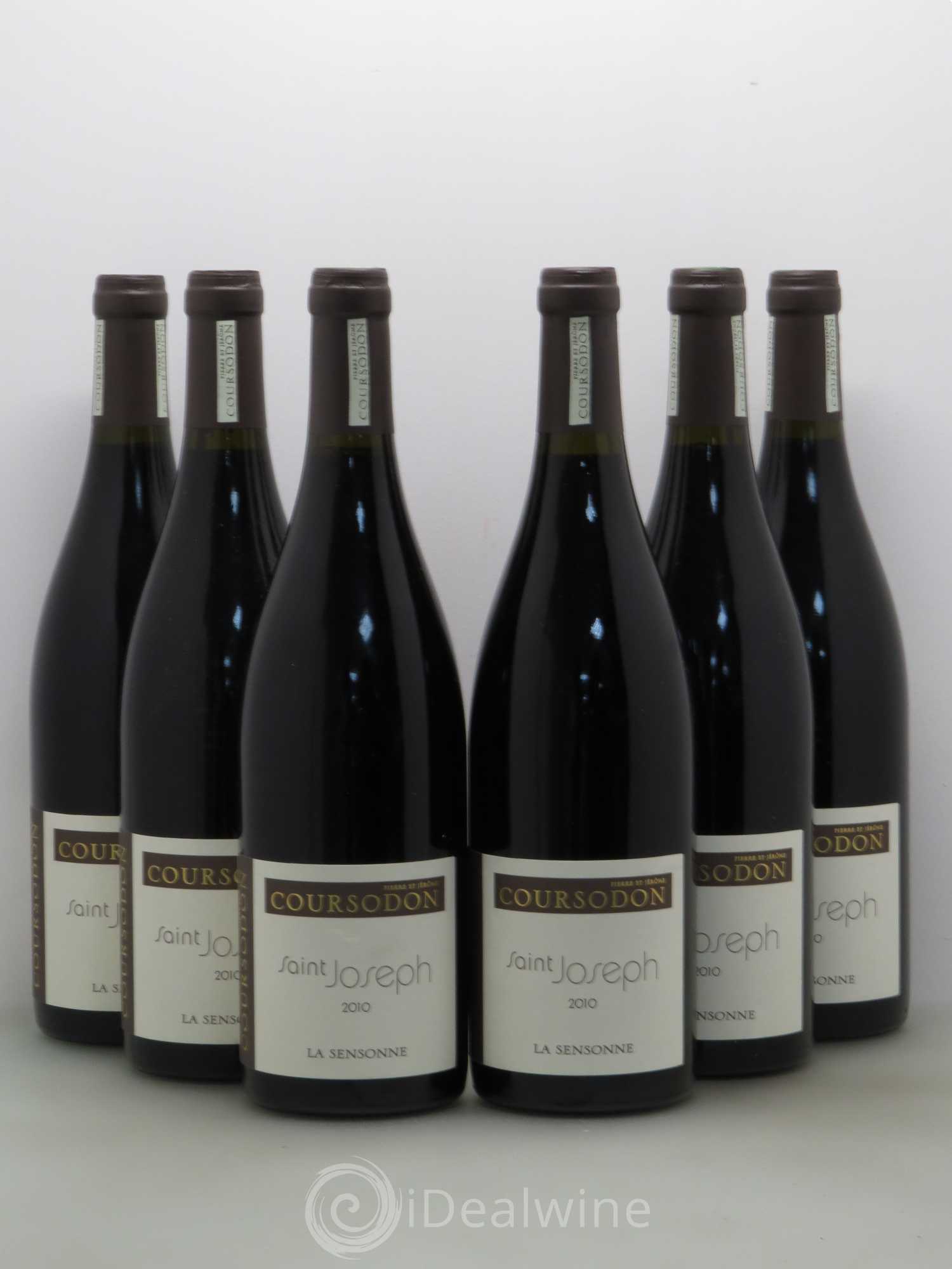Saint-Joseph La Sensonne Pierre et Jérôme Coursodon 2010 - Lot de 6 bouteilles - 0