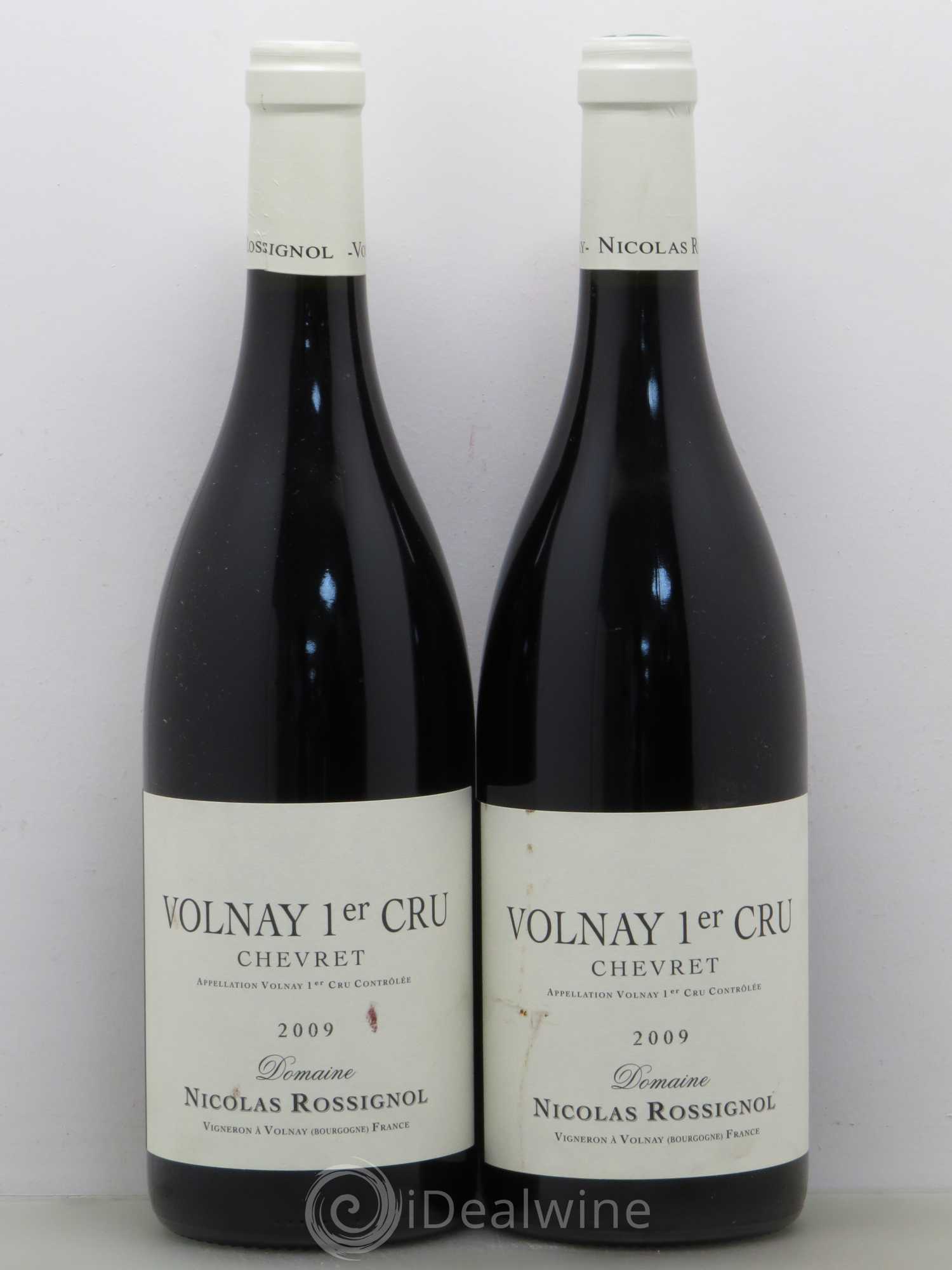 Volnay 1er Cru Chevret Rossignol 2009 - Lot de 2 bouteilles - 0