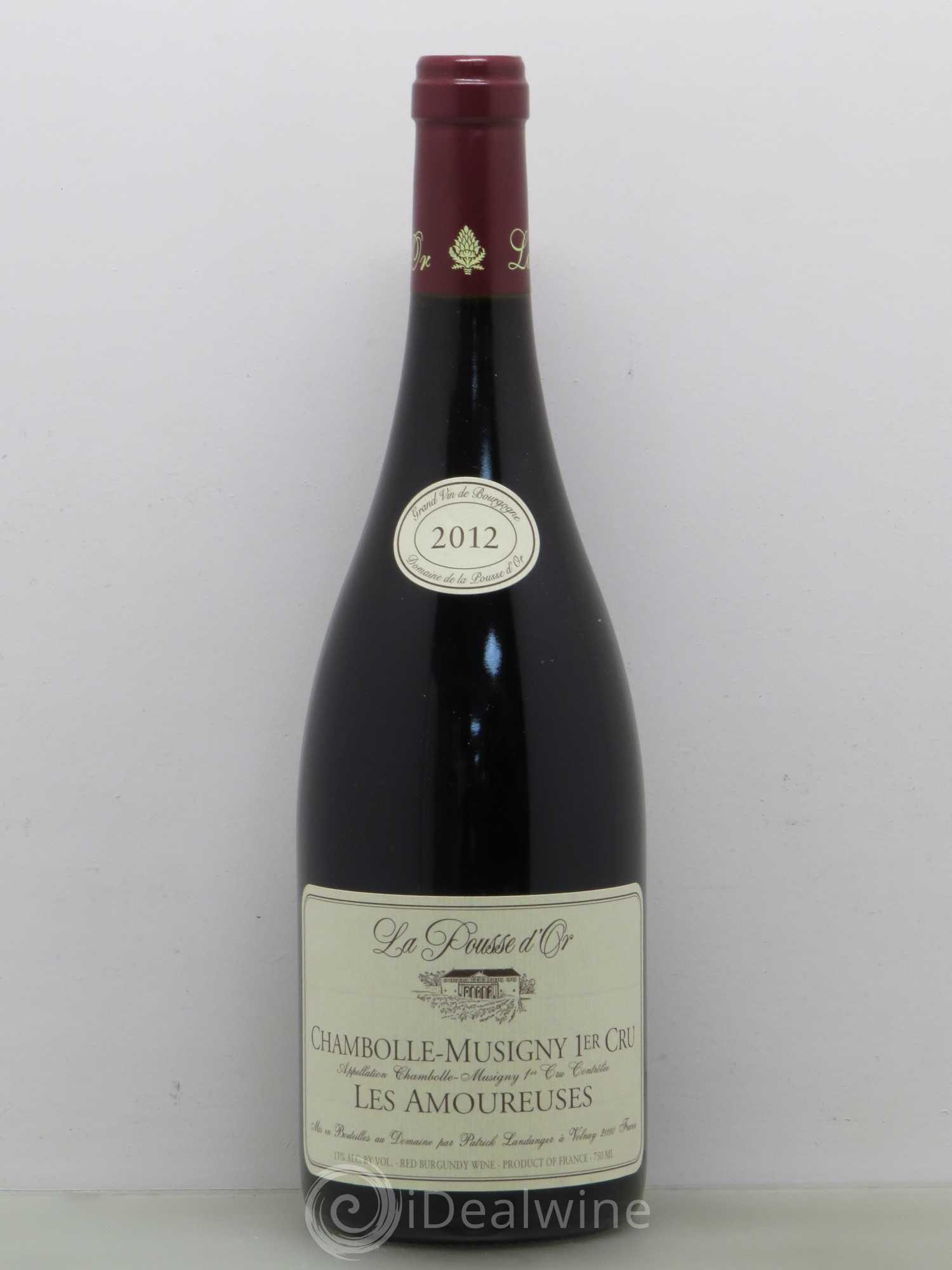 Chambolle-Musigny 1er Cru Les Amoureuses La Pousse d'Or (Domaine de) 2012 - Lot de 1 bouteille - 0