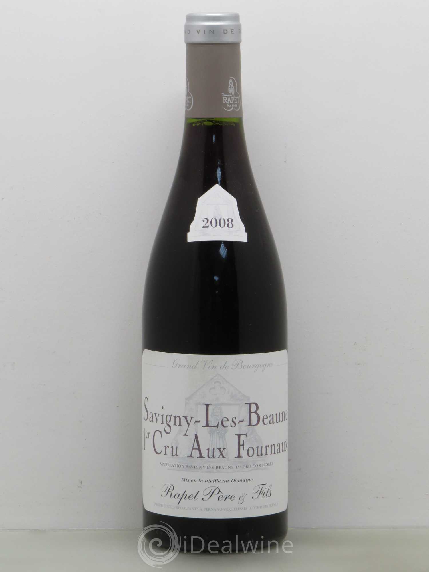 Savigny-lès-Beaune 1er Cru Aux Fournaux Rapet 2008 - Posten von 1 Flasche - 0