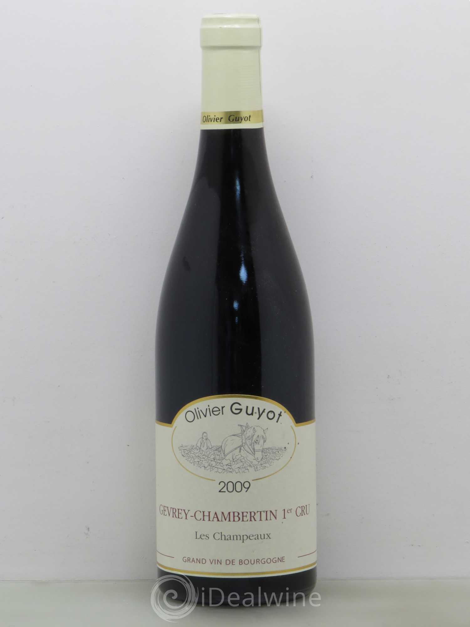 Gevrey-Chambertin 1er Cru Les Champeaux Guyot 2009 - Posten von 1 Flasche - 0