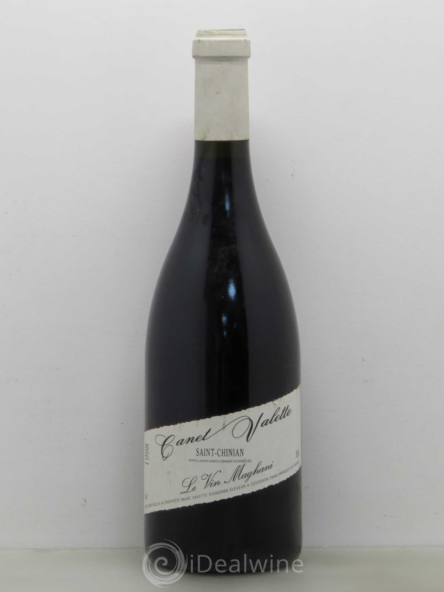 Saint-Chinian Maghani Canet-Valette (Domaine) 1998 - Lot de 1 bouteille - 0