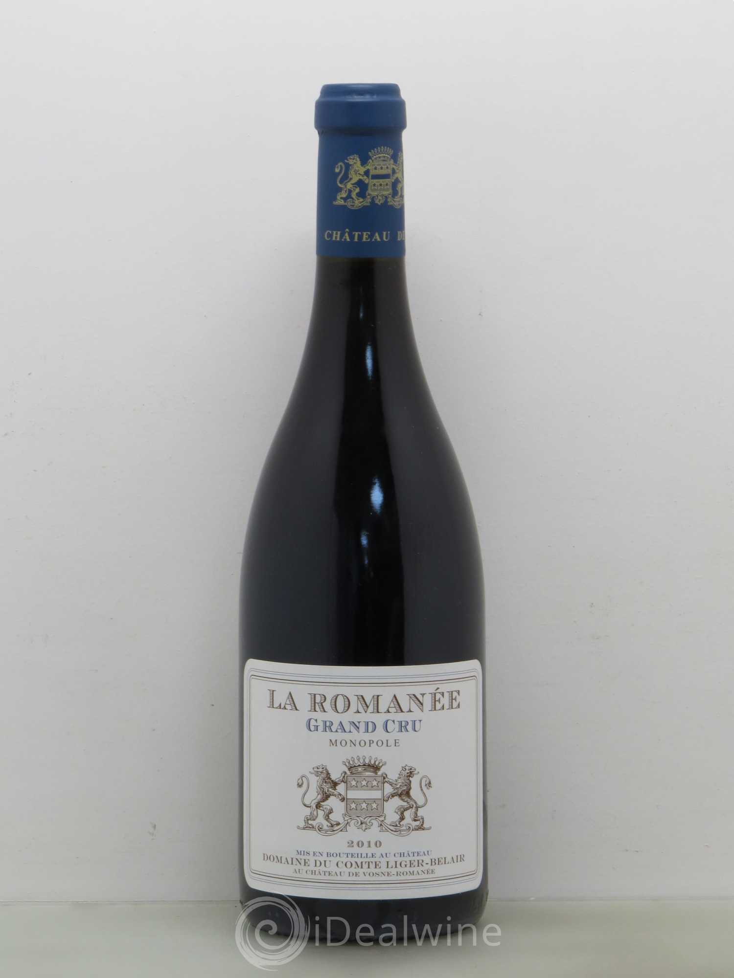 La Romanée Grand Cru Comte Liger-Belair (Domaine du) 2010 - Lot de 1 bouteille - 0