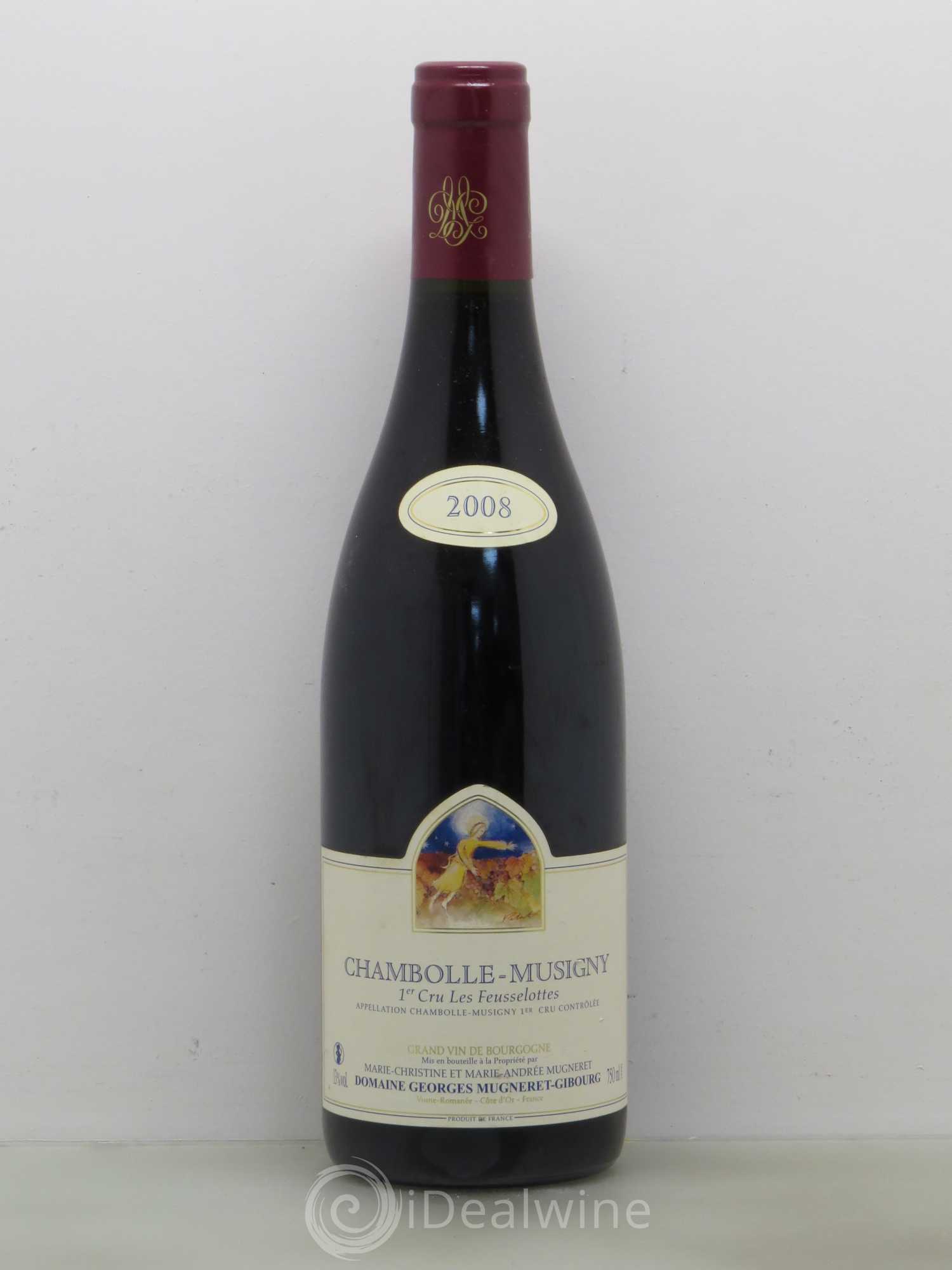 Chambolle-Musigny 1er Cru Les Feusselotes Mugneret Gibourg 2008 - Posten von 1 Flasche - 0