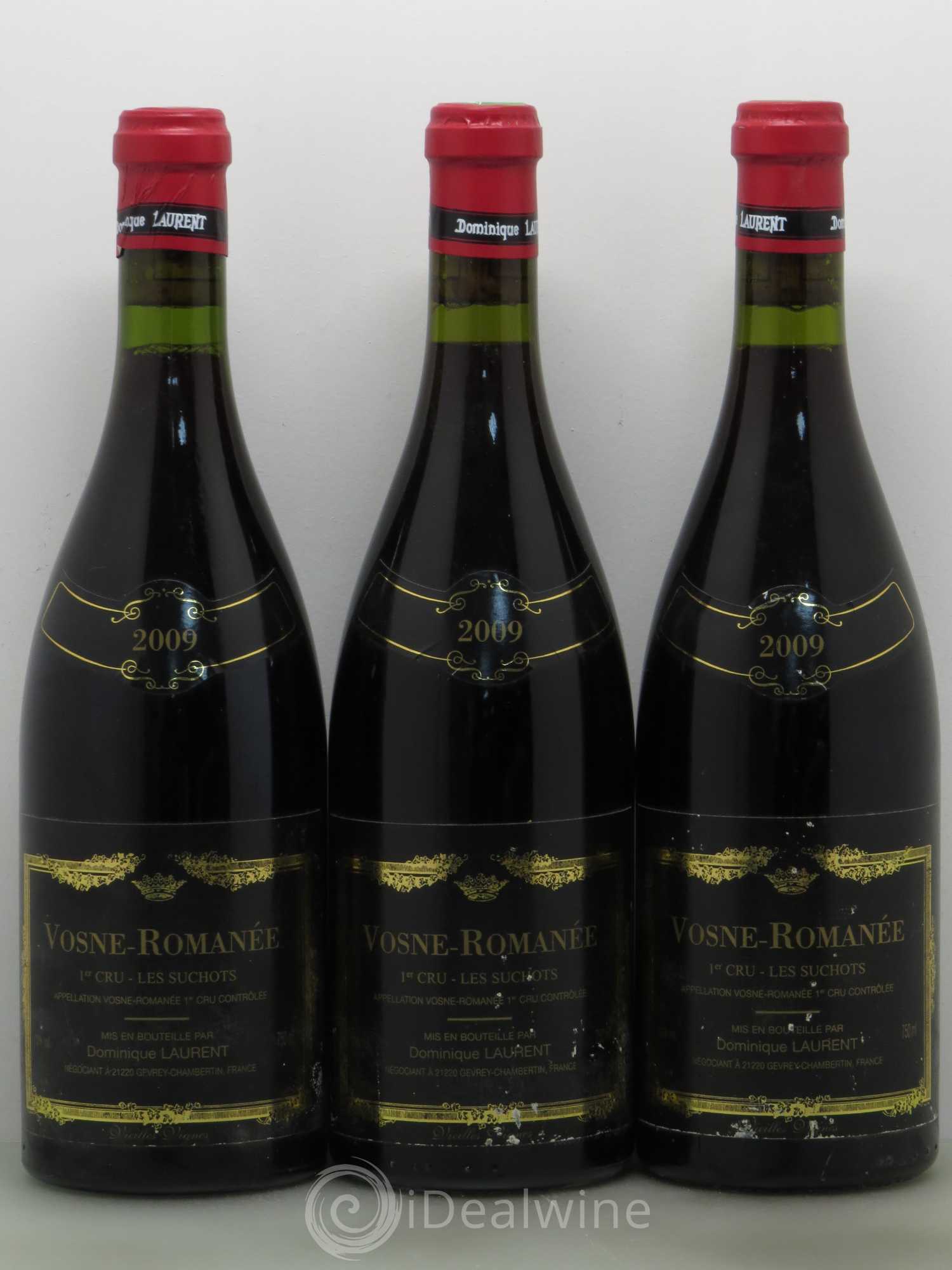 Vosne-Romanée 1er Cru Les Suchots Laurent 2009 - Posten von 3 Flaschen - 0