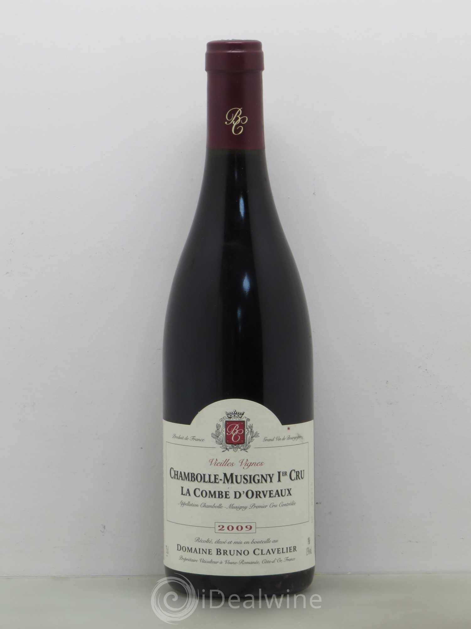 Chambolle-Musigny 1er Cru La Combe D'Orveaux Clavelier 2009 - Posten von 1 Flasche - 0