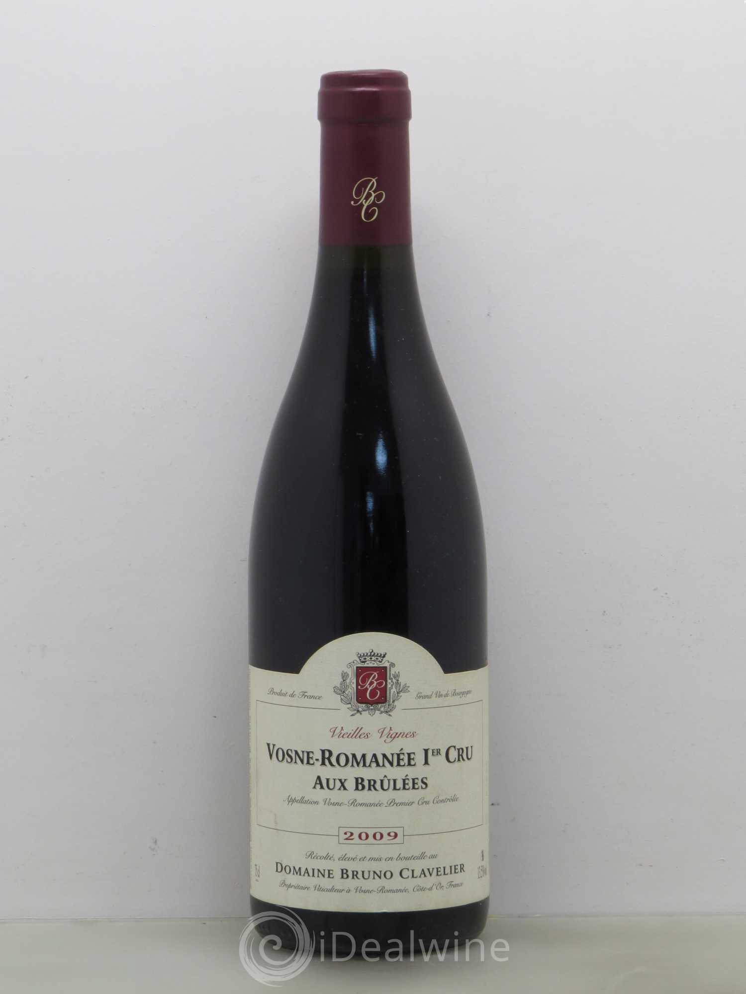 Vosne-Romanée 1er Cru Aux Brulees Clavelier 2009 - Posten von 1 Flasche - 0