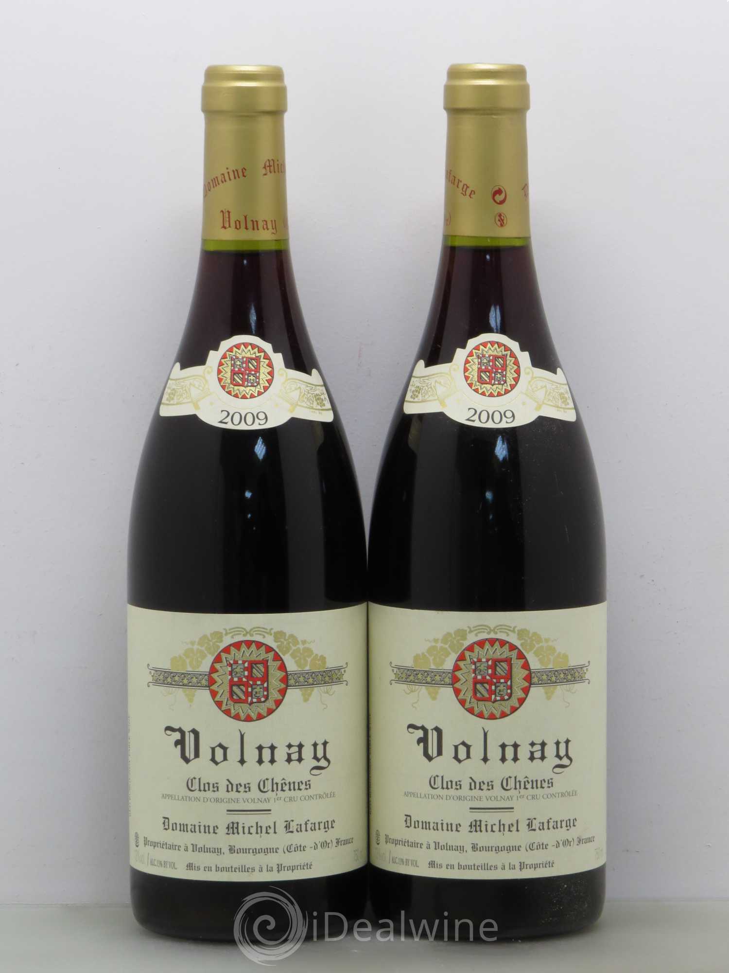 Volnay 1er Cru Clos des Chênes Lafarge (Domaine) 2009 - Lot de 2 bouteilles - 0