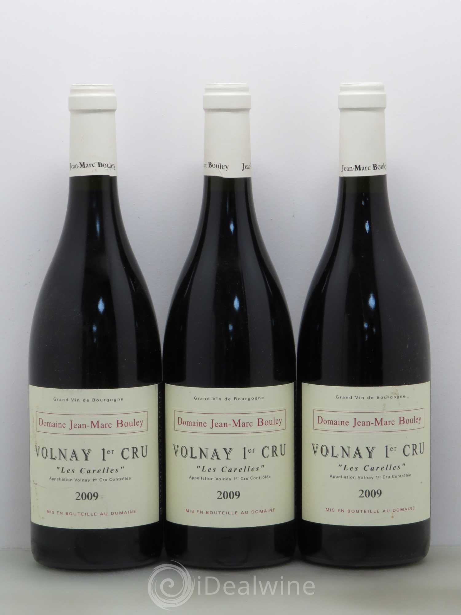Volnay 1er Cru Les Carelles Bouley 2009 - Posten von 3 Flaschen - 0