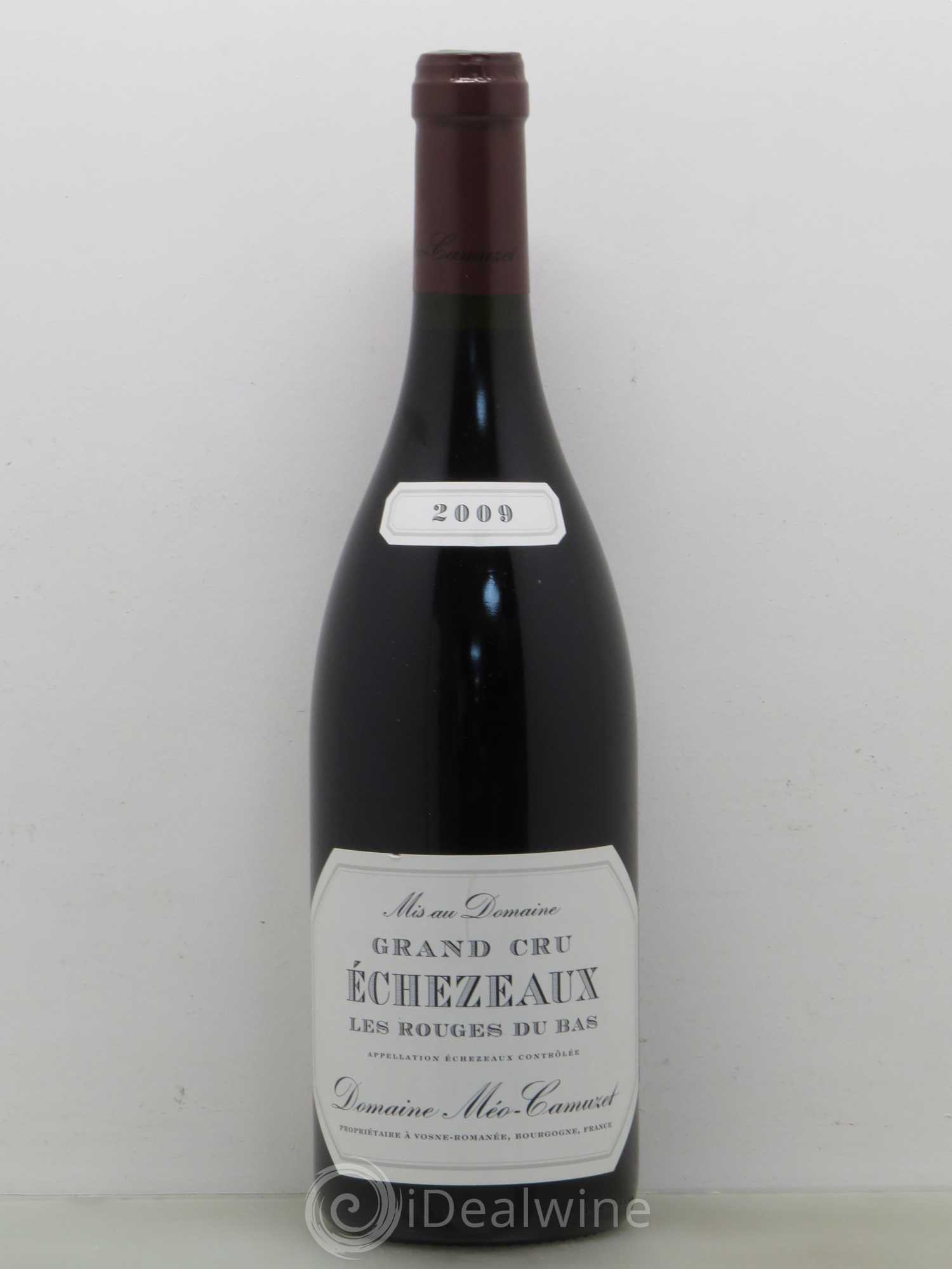 Echezeaux Grand Cru Les Rouges du Bas Méo-Camuzet (Domaine) Les Rouges Du Bas 2009 - Posten von 1 Flasche - 0