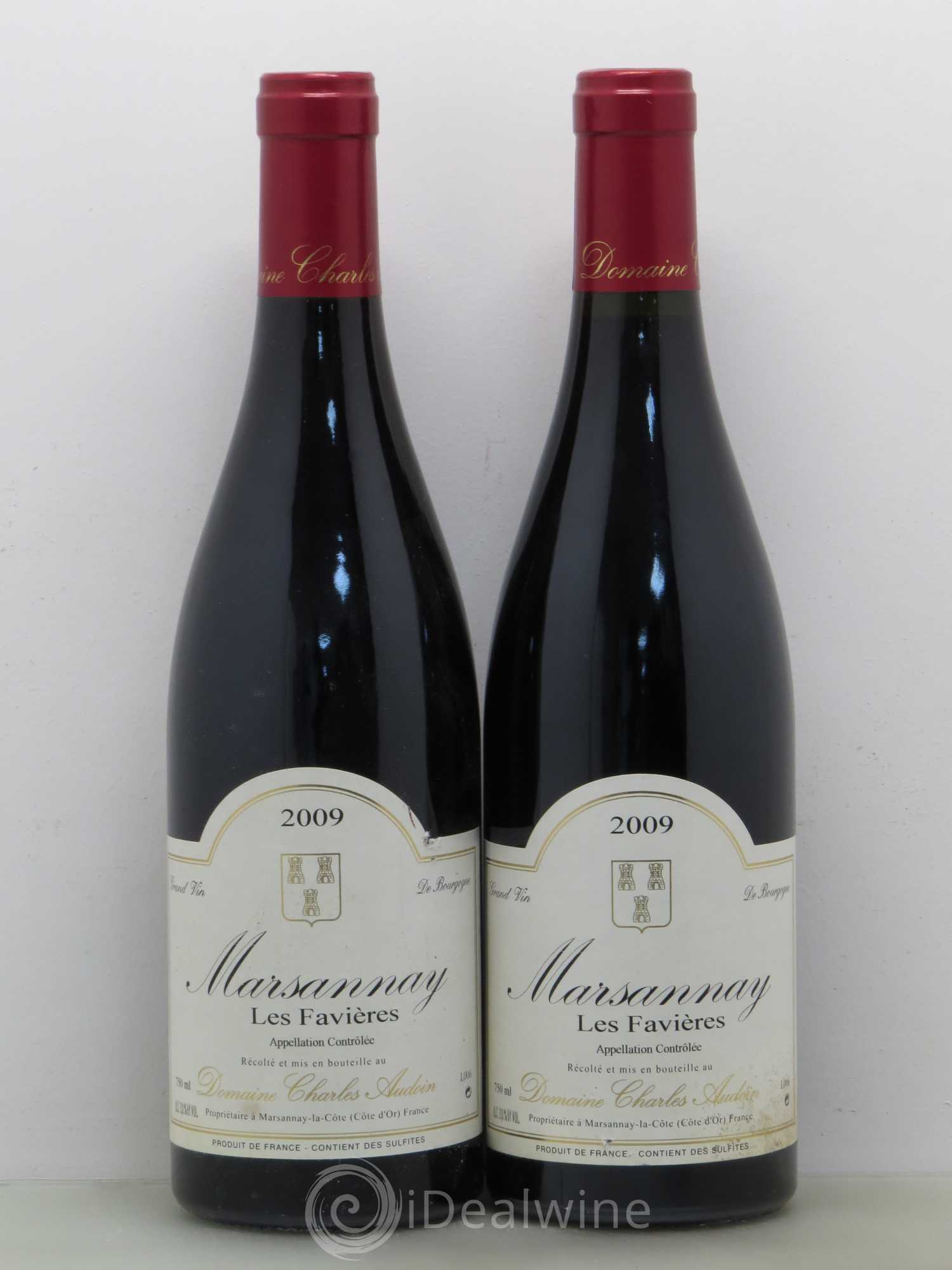 Marsannay Les Favieres Charles Audoin 2009 - Posten von 2 Flaschen - 0