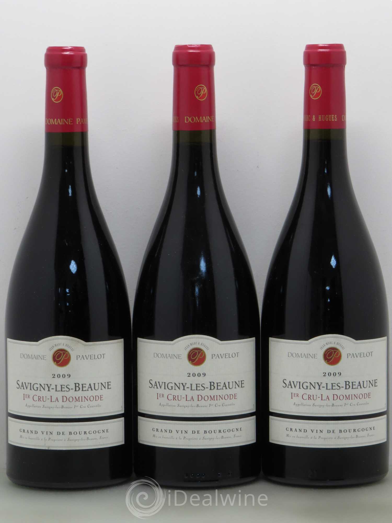 Savigny-lès-Beaune 1er Cru Dominode Pavelot 2009 - Lot de 3 bouteilles - 0