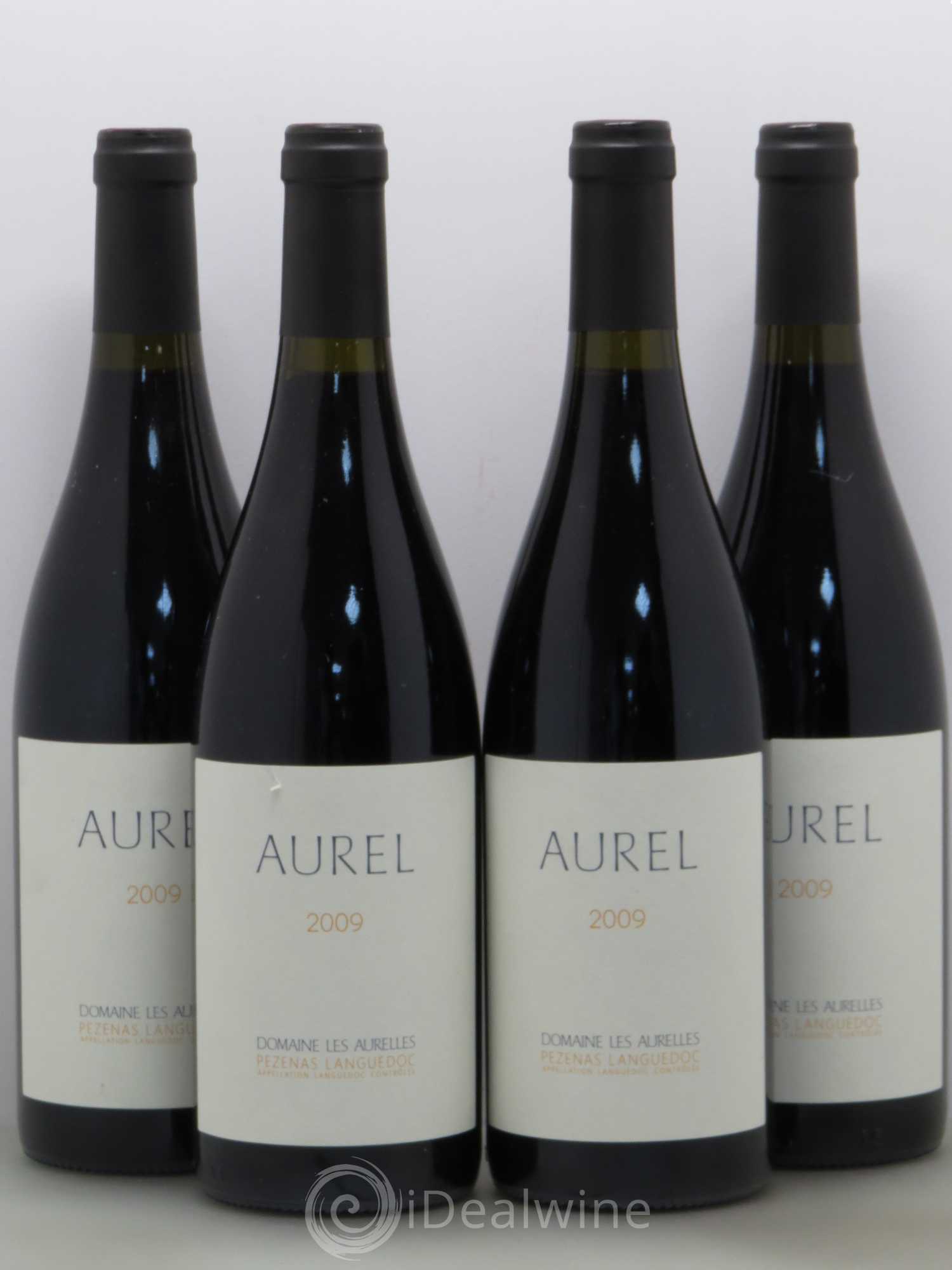 Languedoc Pézenas Aurel Domaine les Aurelles 2009 - Lot de 4 bouteilles - 0