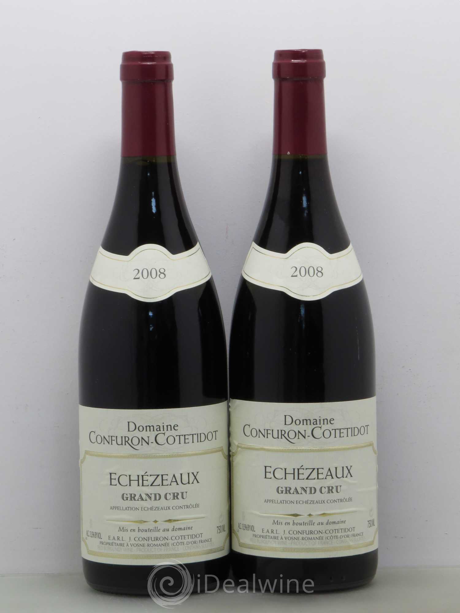 Echezeaux Grand Cru Confuron-Cotetidot 2008 - Lot de 2 bouteilles - 0