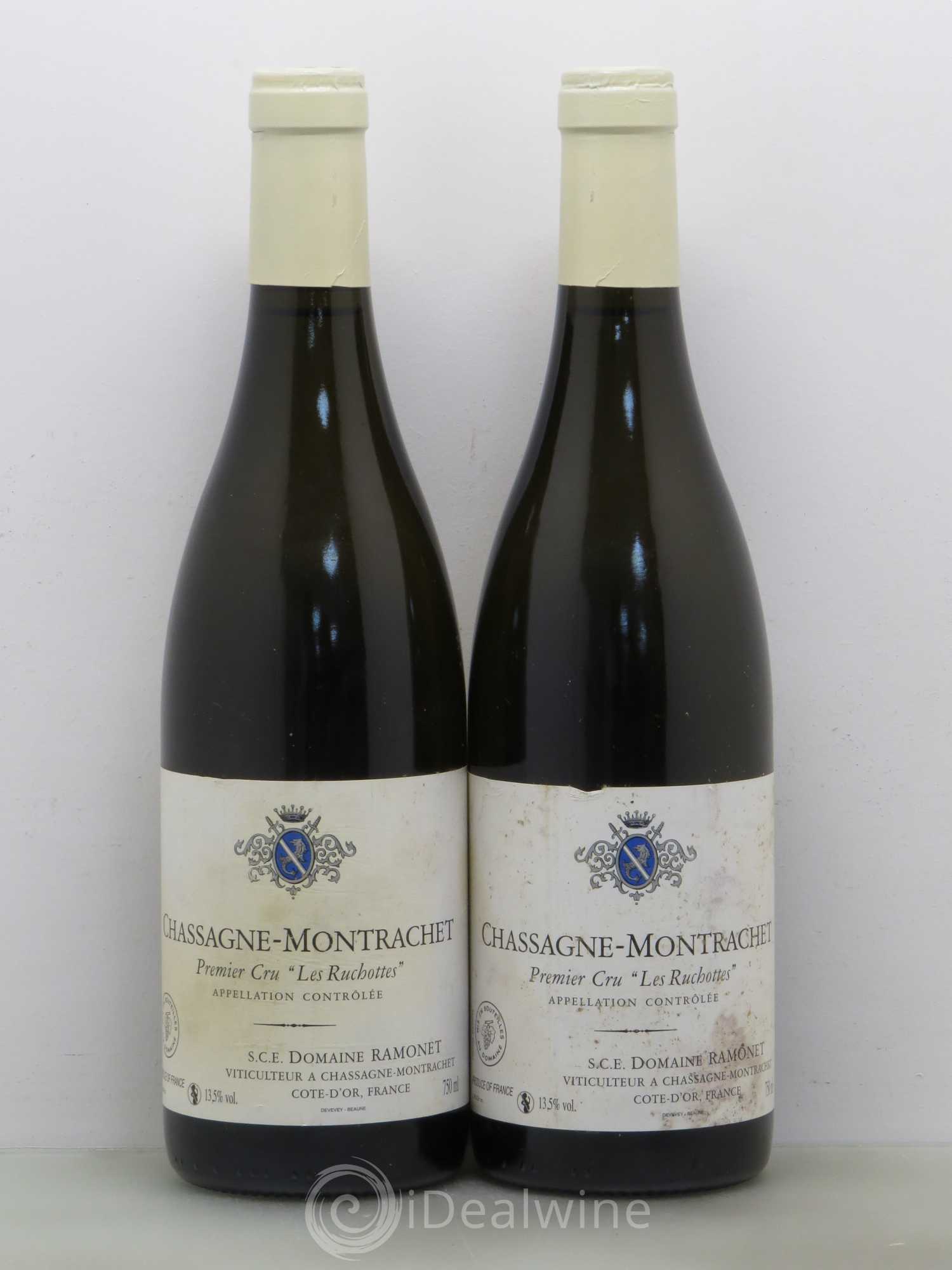 Chassagne-Montrachet 1er Cru Les Ruchottes Ramonet (Domaine) 2005 - Lot de 2 bouteilles - 0