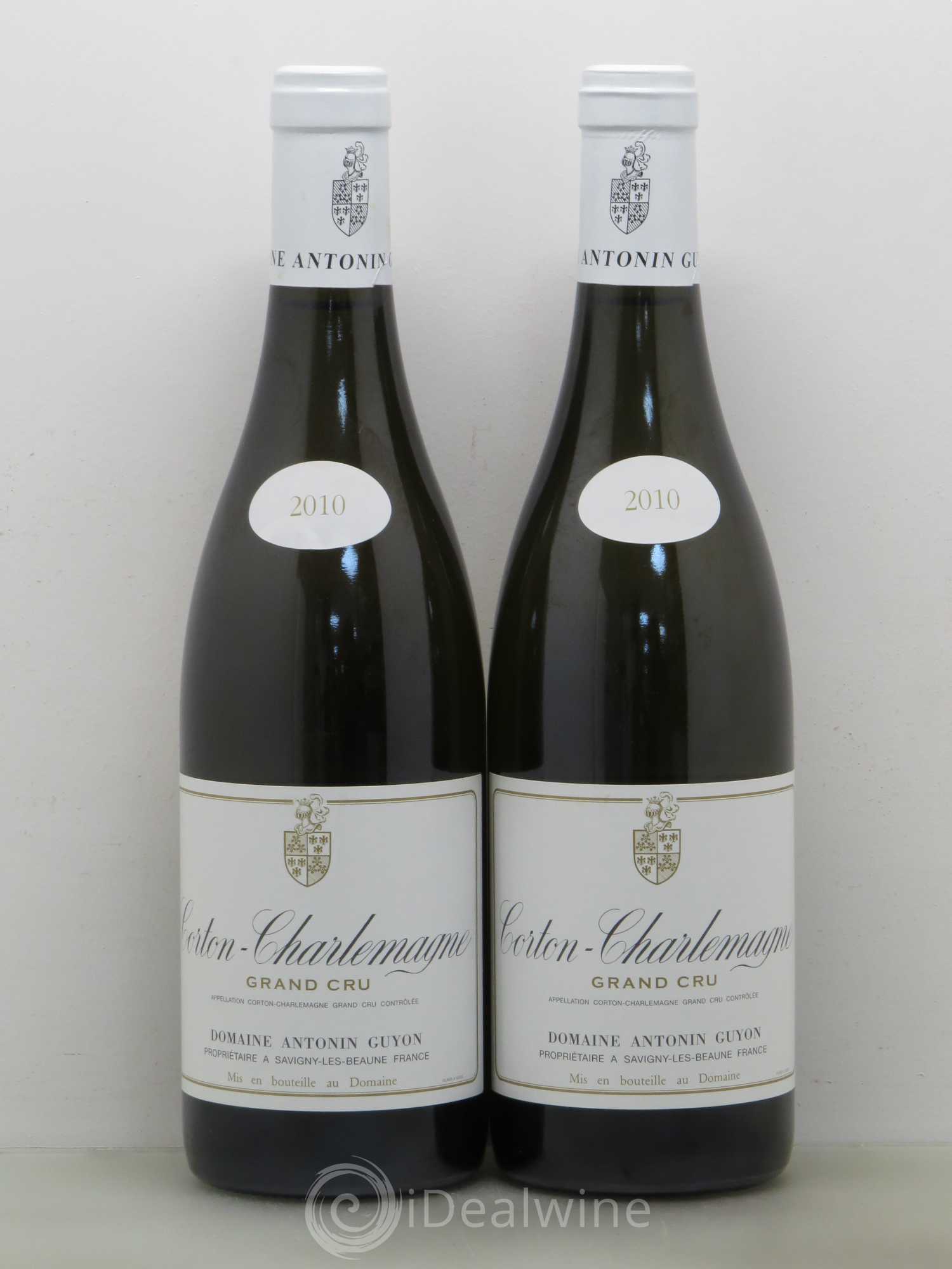 Corton-Charlemagne Grand Cru Guyon (sans prix de réserve) 2010 - Posten von 2 Flaschen - 0