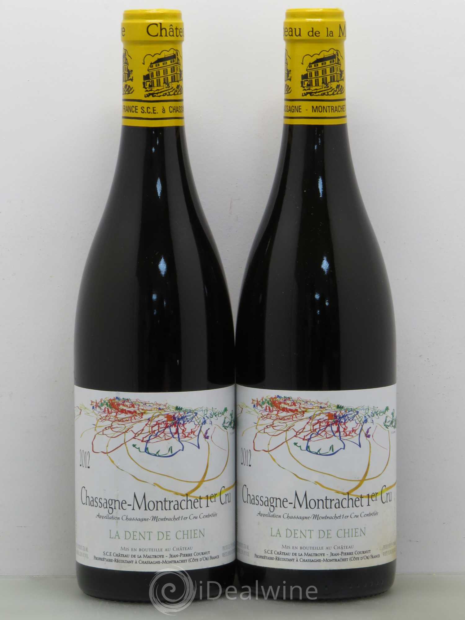 Chassagne-Montrachet 1er Cru La Dent De Chien Maltroye 2012 - Posten von 2 Flaschen - 0