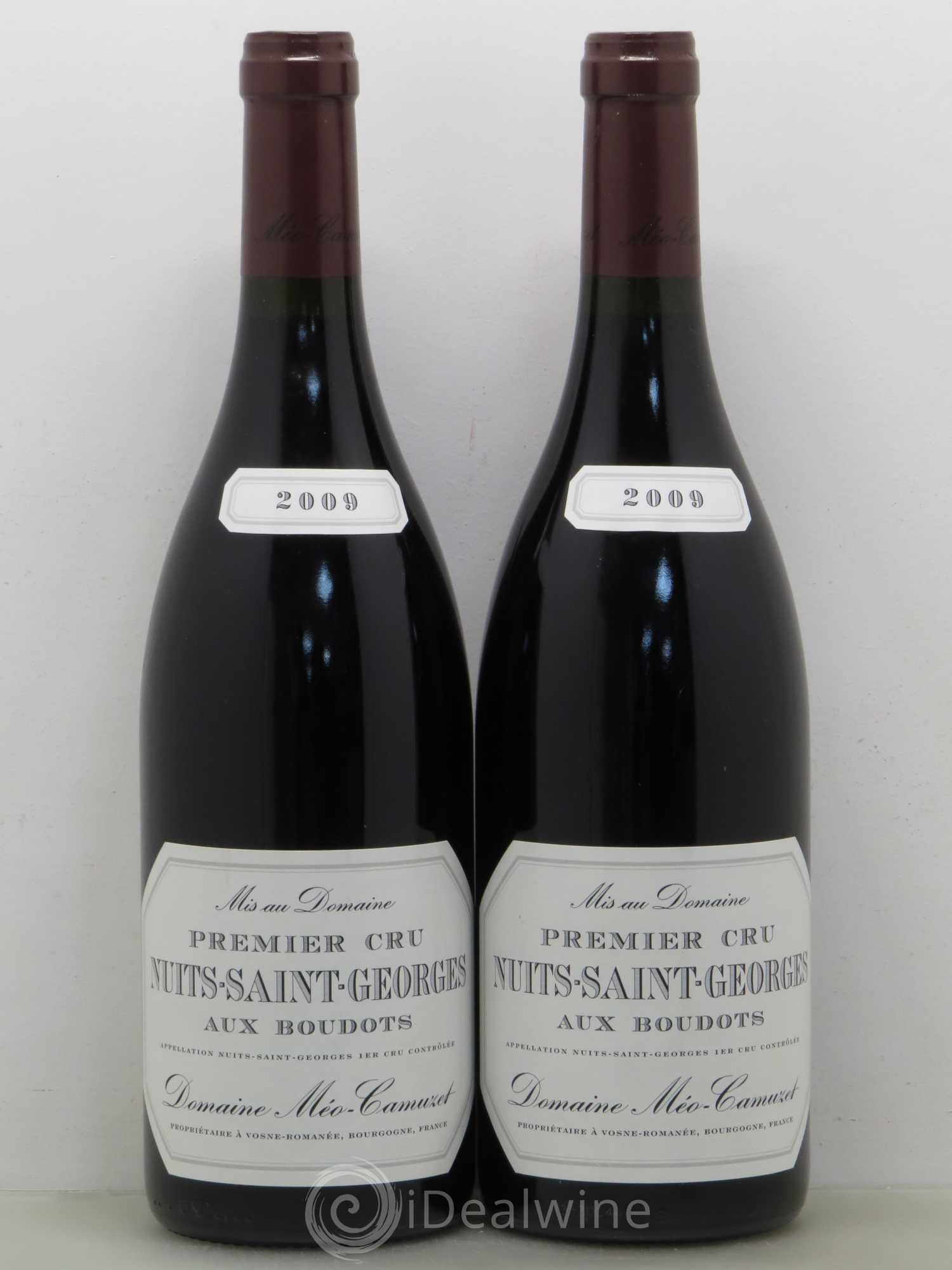 Nuits-Saint-Georges 1er Cru Aux Boudots Méo-Camuzet (Domaine) 2009 - Lot de 2 bouteilles - 0