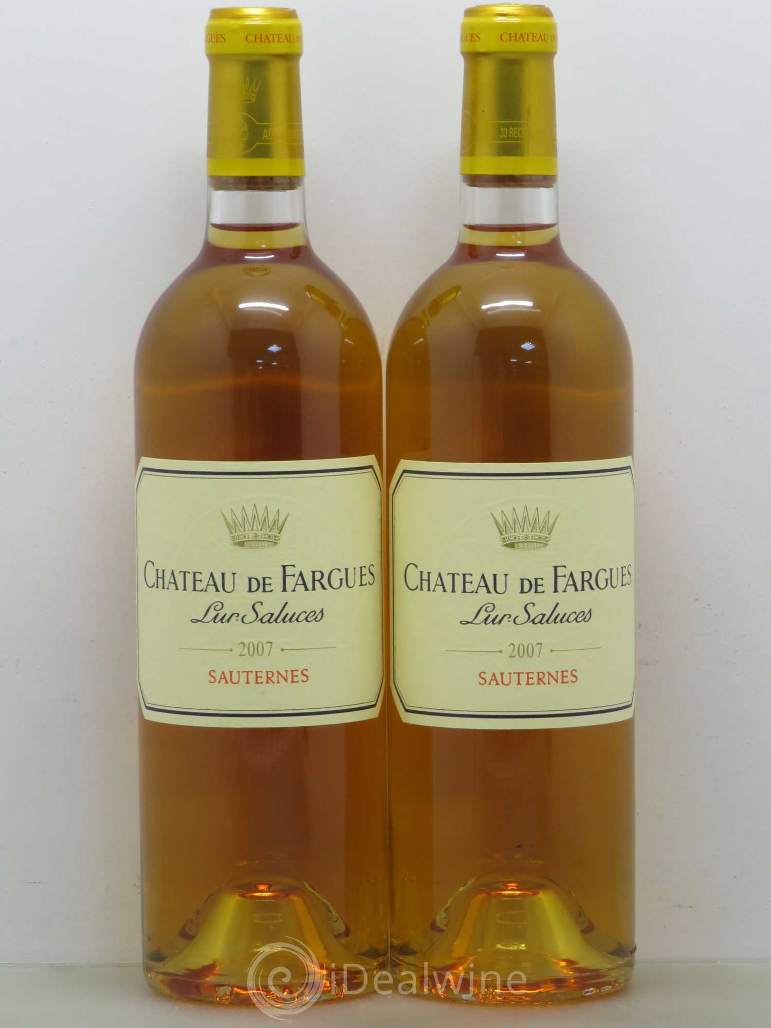 Château de Fargues 2007 - Lotto di 2 bottiglie - 0